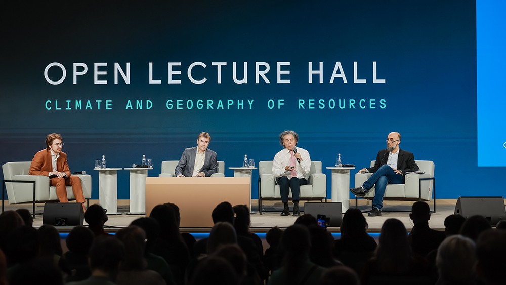 Experts at the Open Lecture Hall name water as the resource of the future