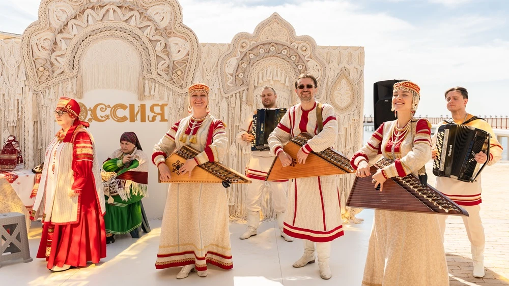 The National Centre RUSSIA presents cultural programme at national cuisine festival in Turkmenistan