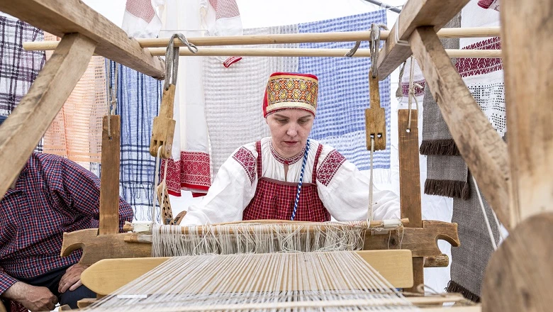 Старинные ткацкие техники представит Курган на выставке "Россия"