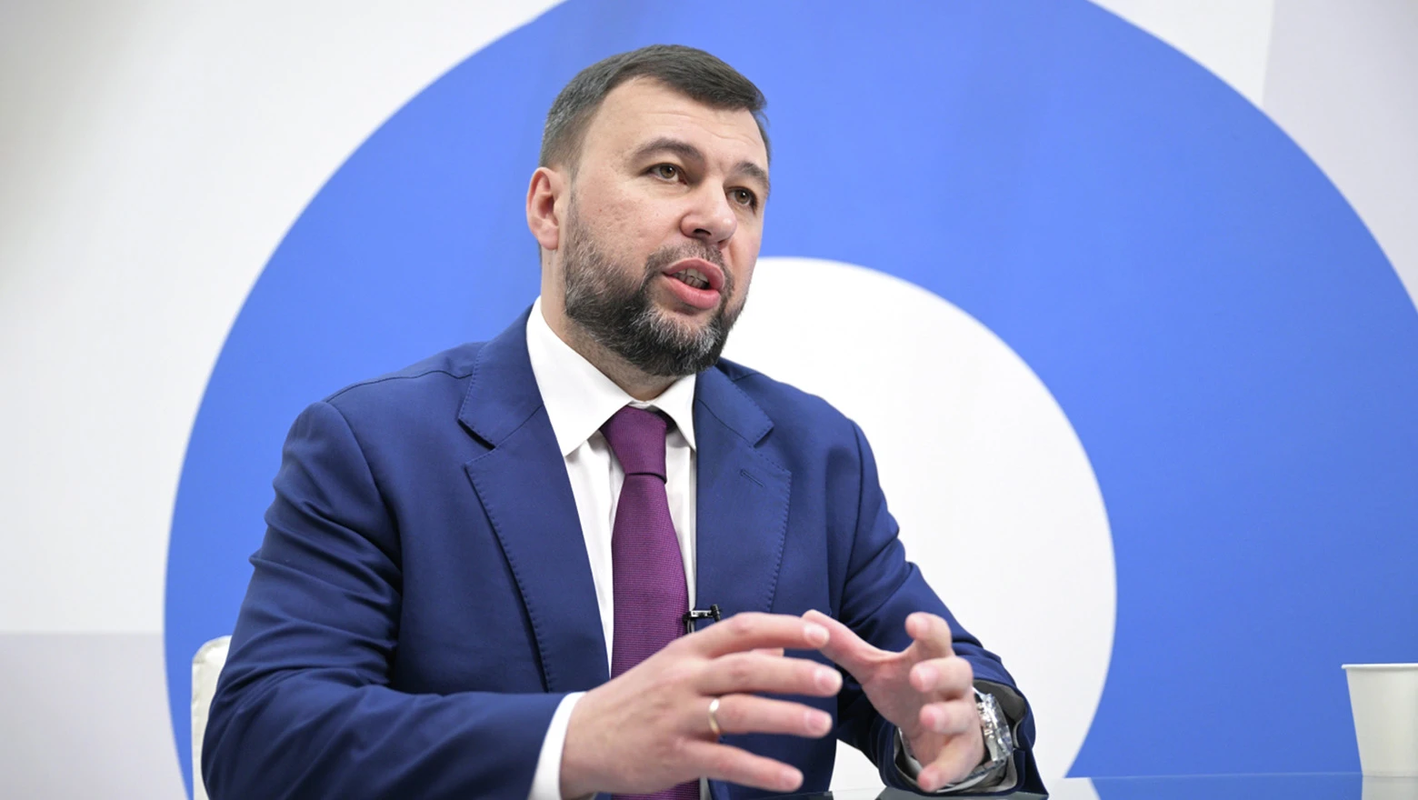 Глава ДНР Денис Пушилин пригласил на&nbsp;выставку, чтобы познакомиться с&nbsp;Донбассом