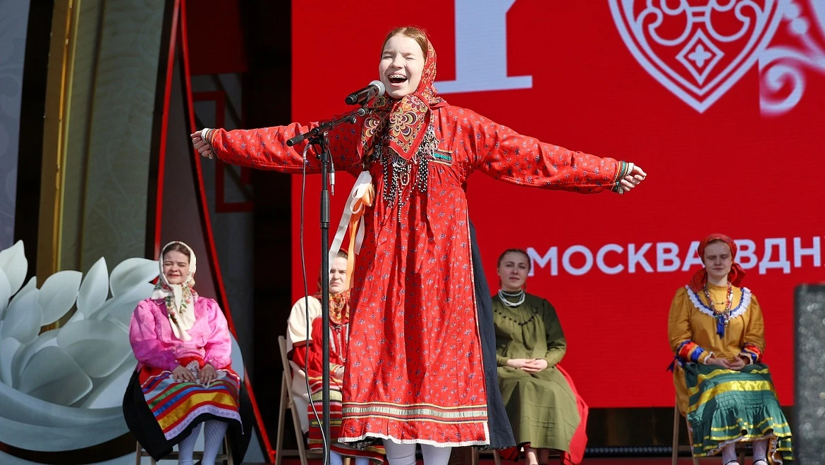 The RUSSIA EXPO hosted a tournament of ditties singers