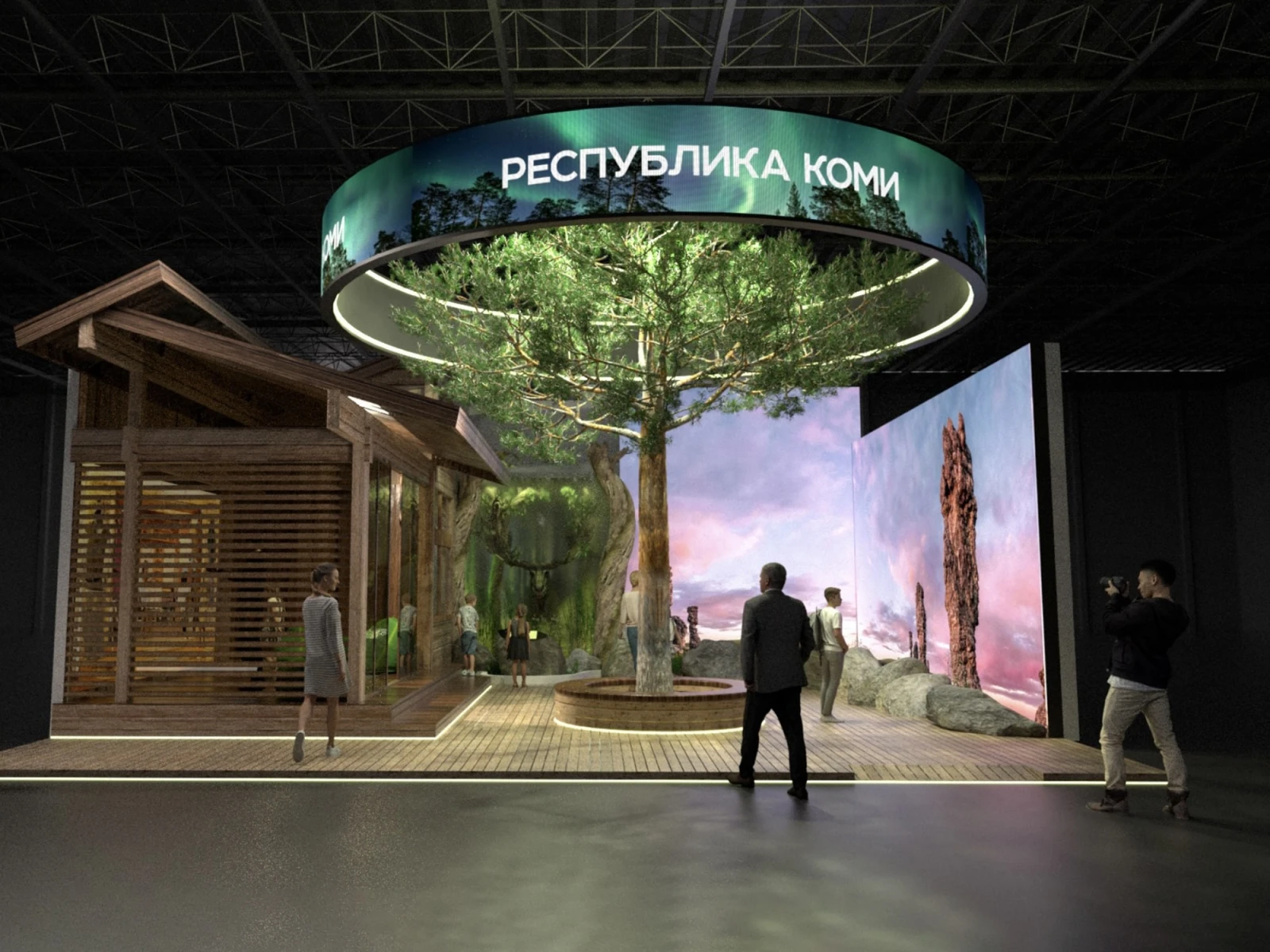 Коми перенесёт гостей выставки "Россия" к местам силы