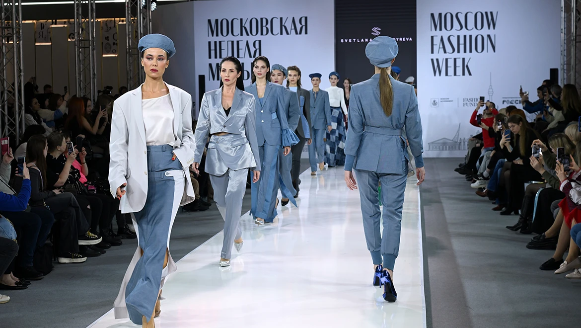 Open shows of Russian brands continue at the RUSSIA EXPO as part of Moscow Fashion Week