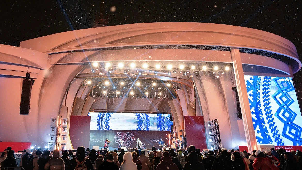 Новый год на выставке "Россия": большой концерт звёзд и все часовые пояса страны