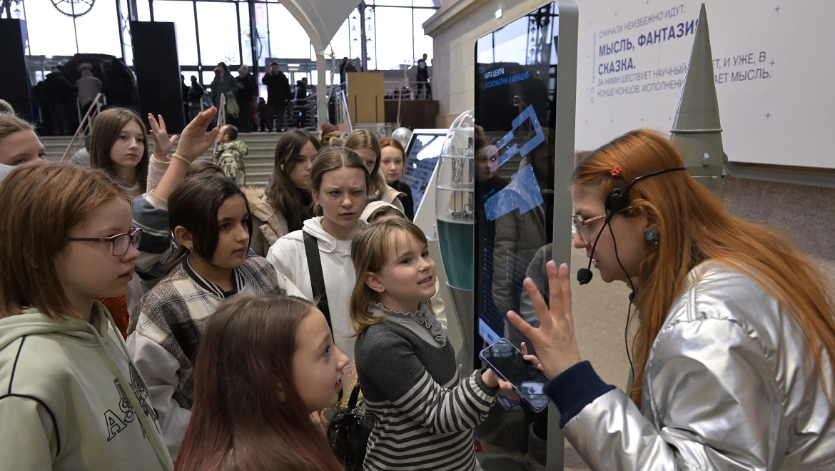 На выставке побывало более 250 тысяч российских детей в составе организованных групп