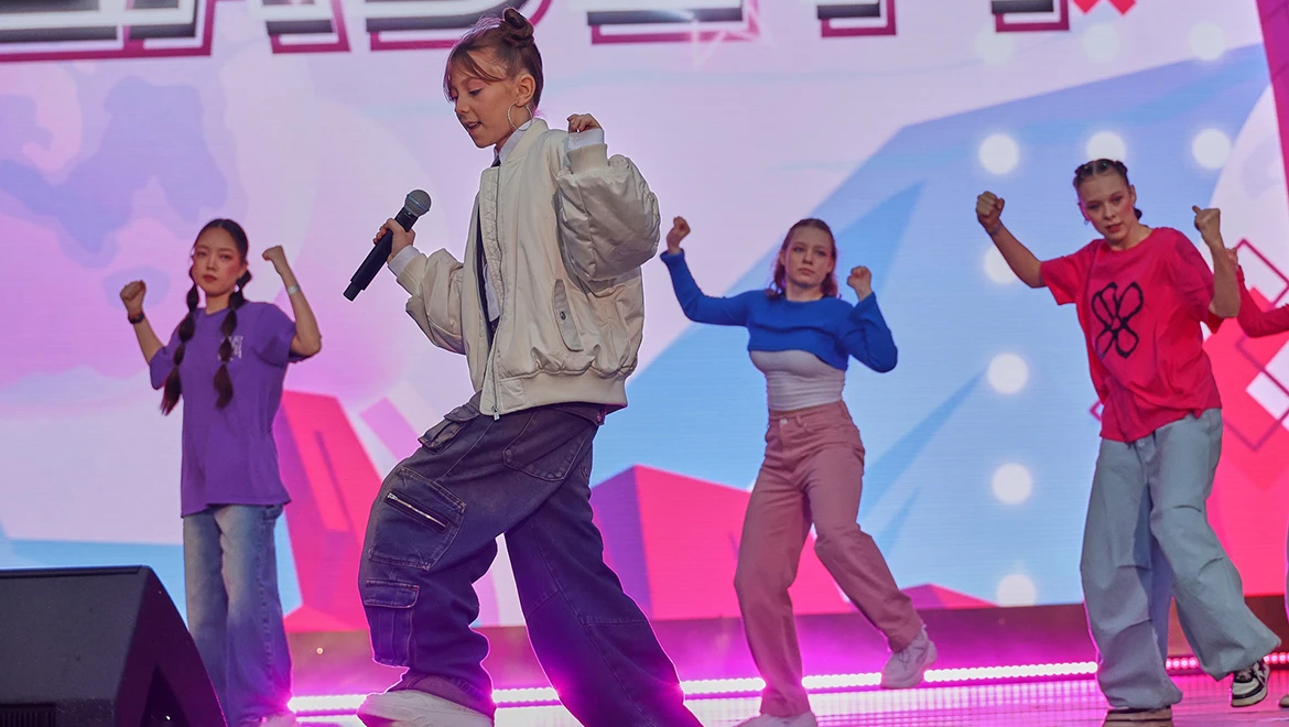 Young stars performed on the Main Stage of the RUSSIA EXPO