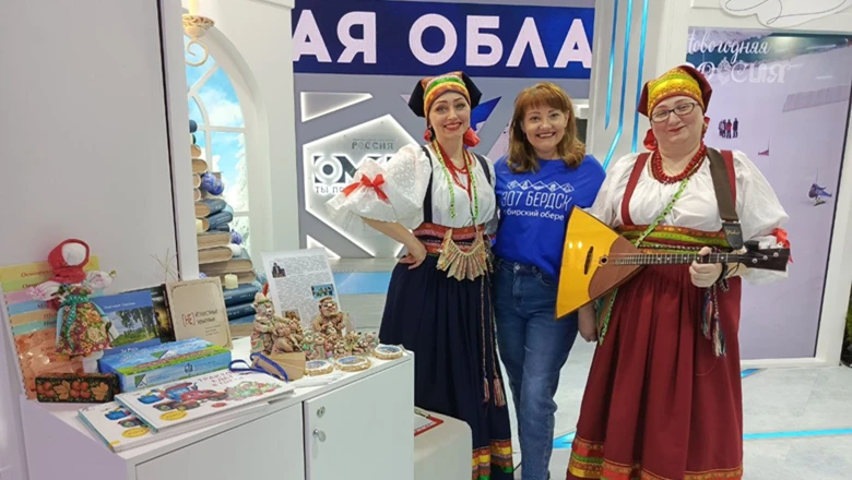 Старейший город Новосибирской области представил свою культуру на ВДНХ
