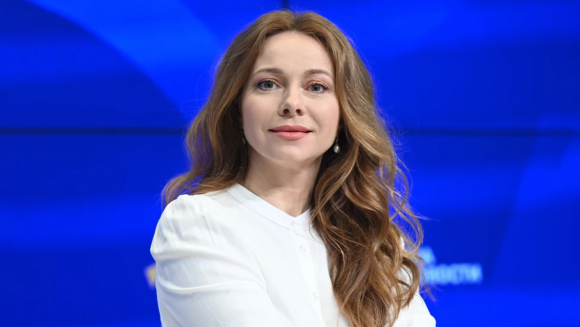 Актриса Екатерина Гусева придёт на выставку "Россия" вместе с семьёй