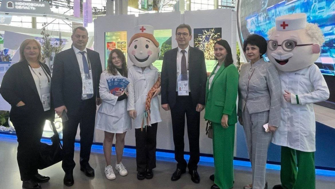 SamSMU developments were presented during the Health Week at the RUSSIA EXPO
