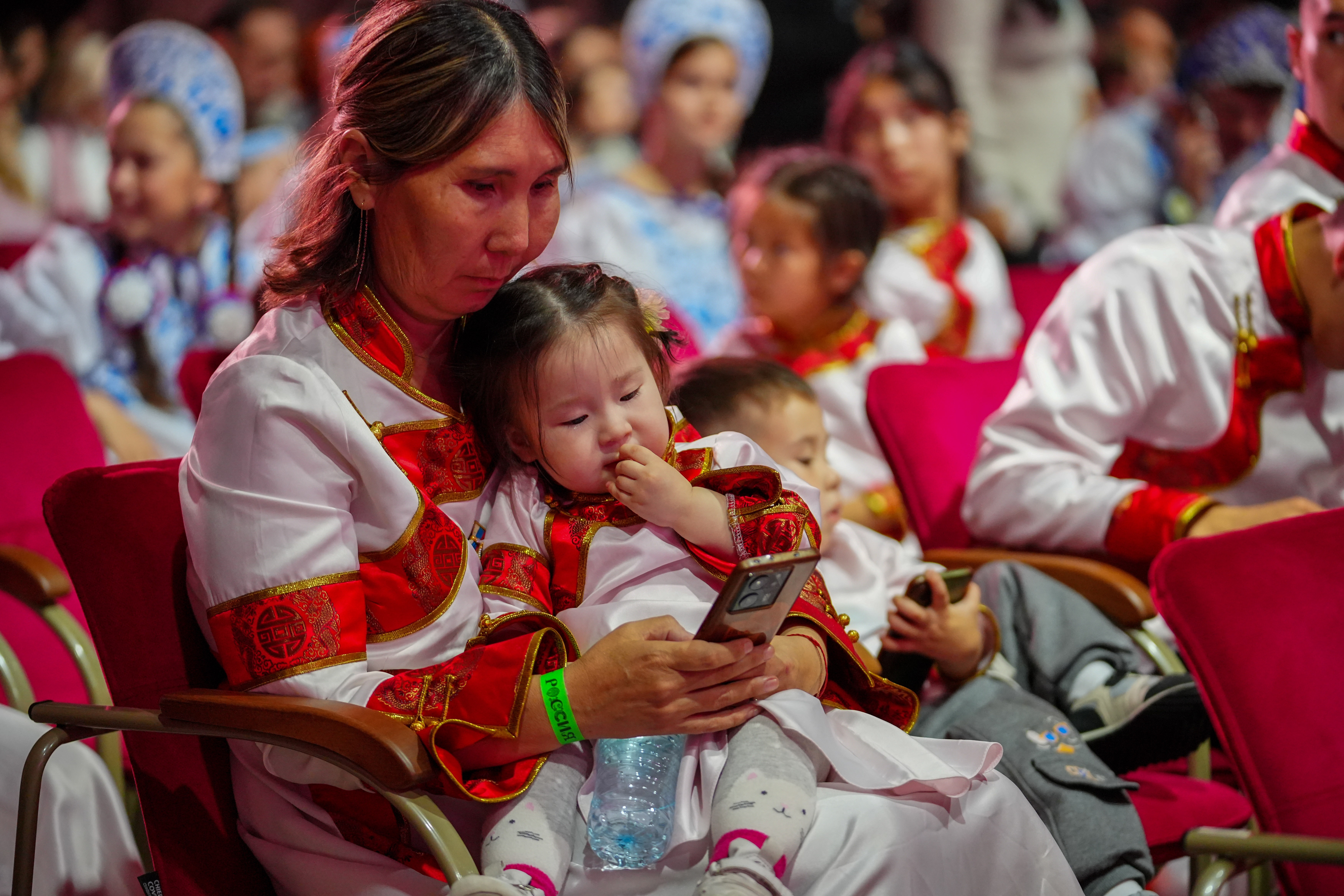 Award ceremony for the winning families of the All-Russian 