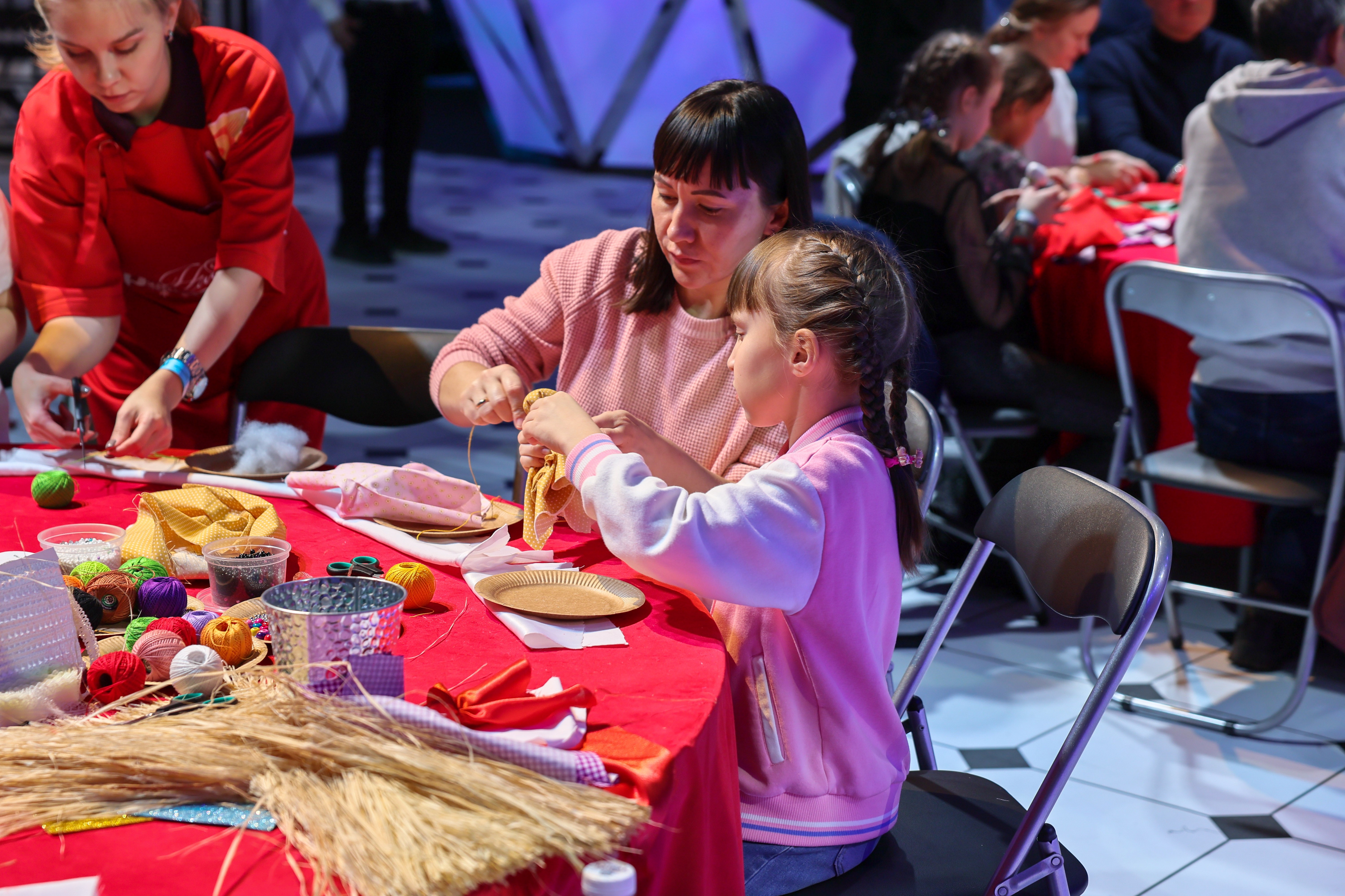 New Year fabric toy workshop