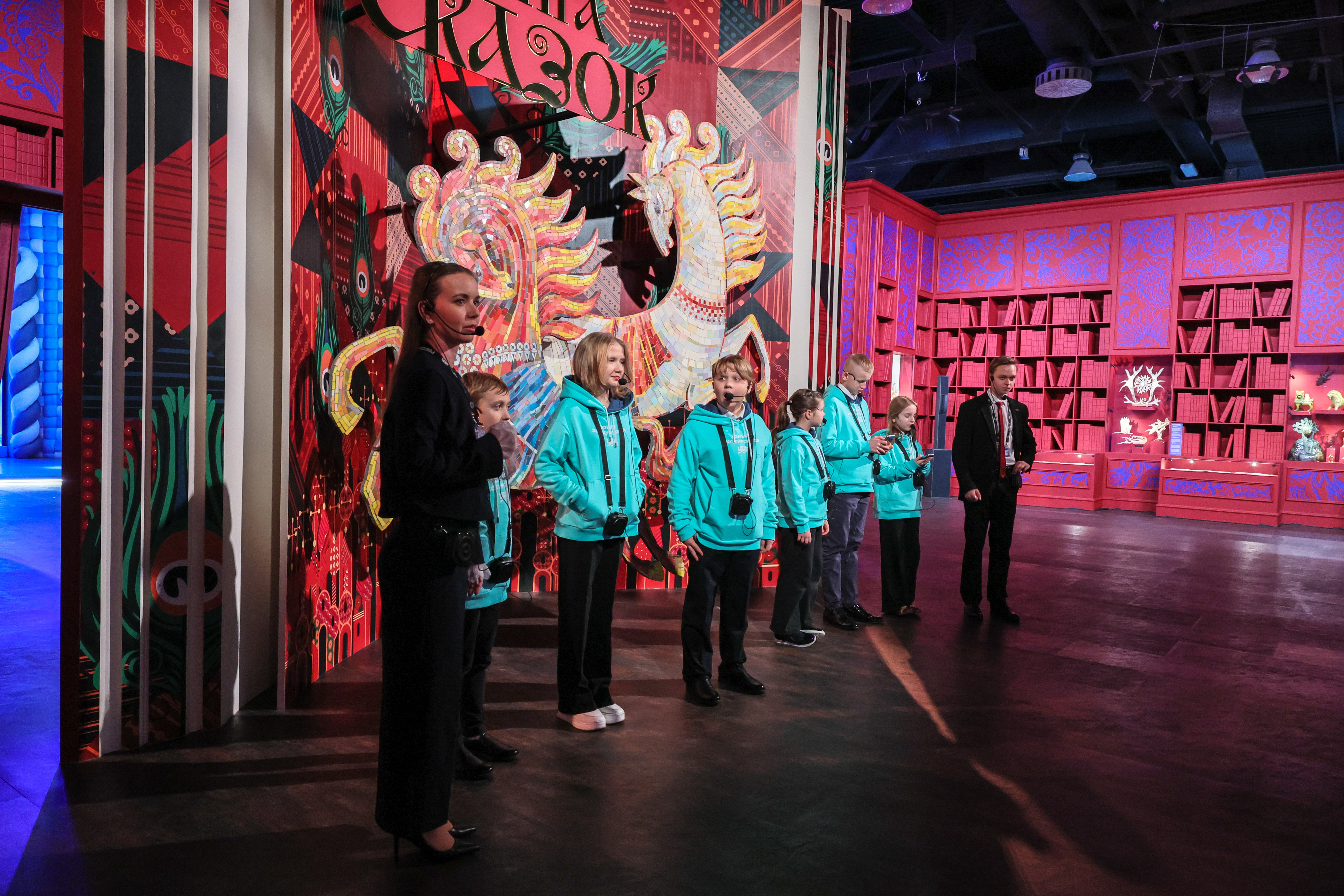 The grand opening of the exhibition 