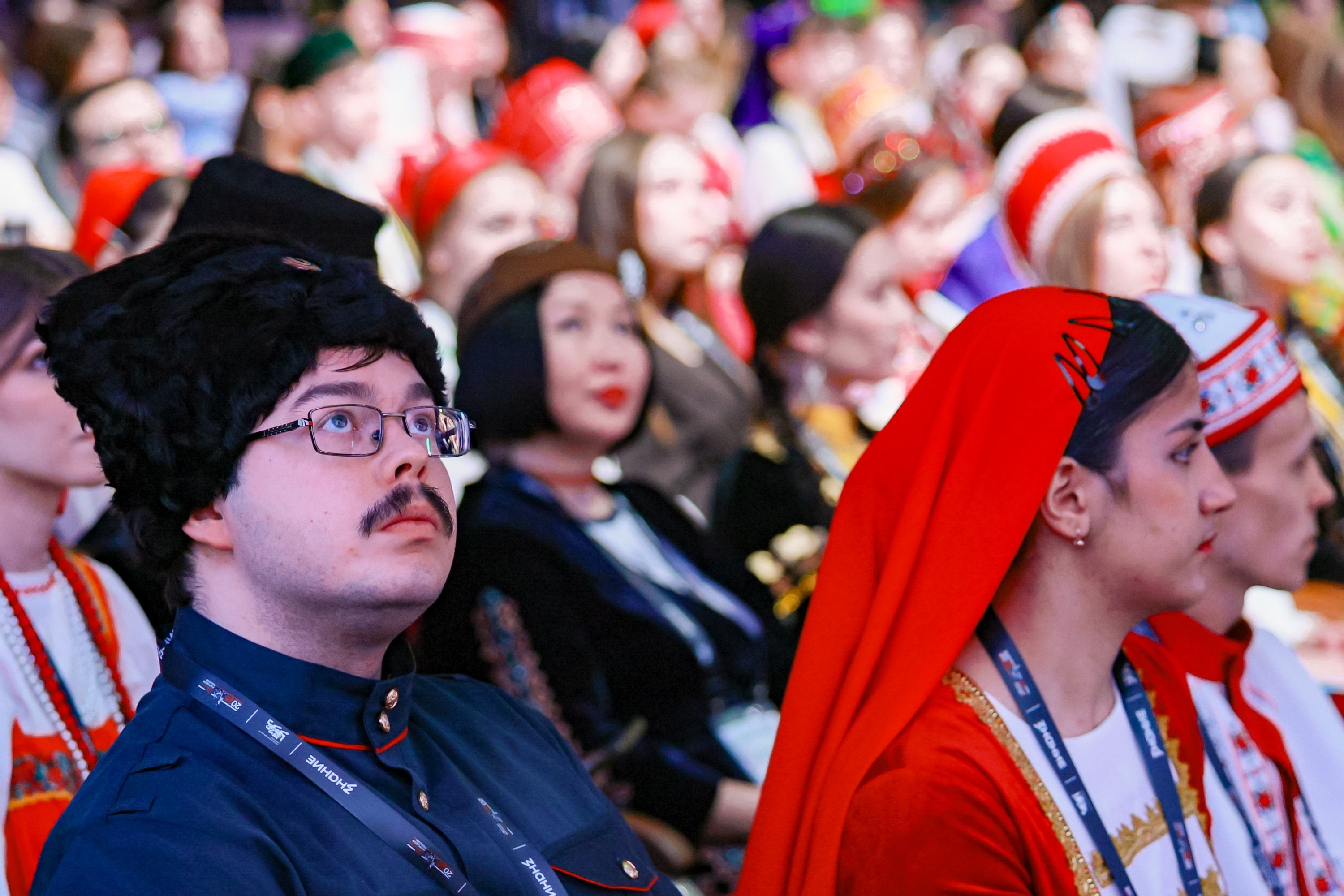 Opening of the Year of Unity of the Peoples of Russia. Marathon of the Russian society Znanie 