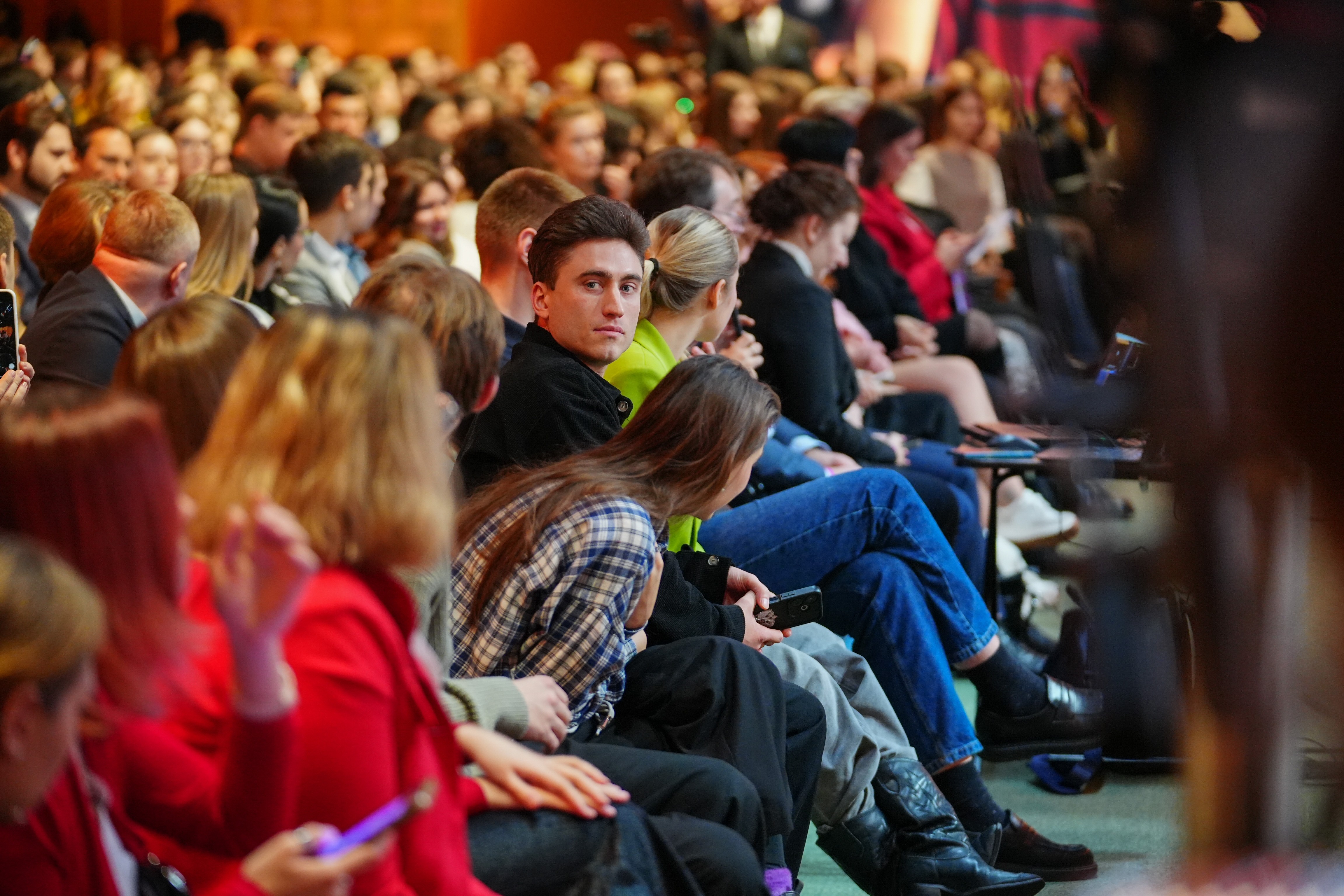 Nikita Mikhalkov meets creative youth at the National Centre RUSSIA