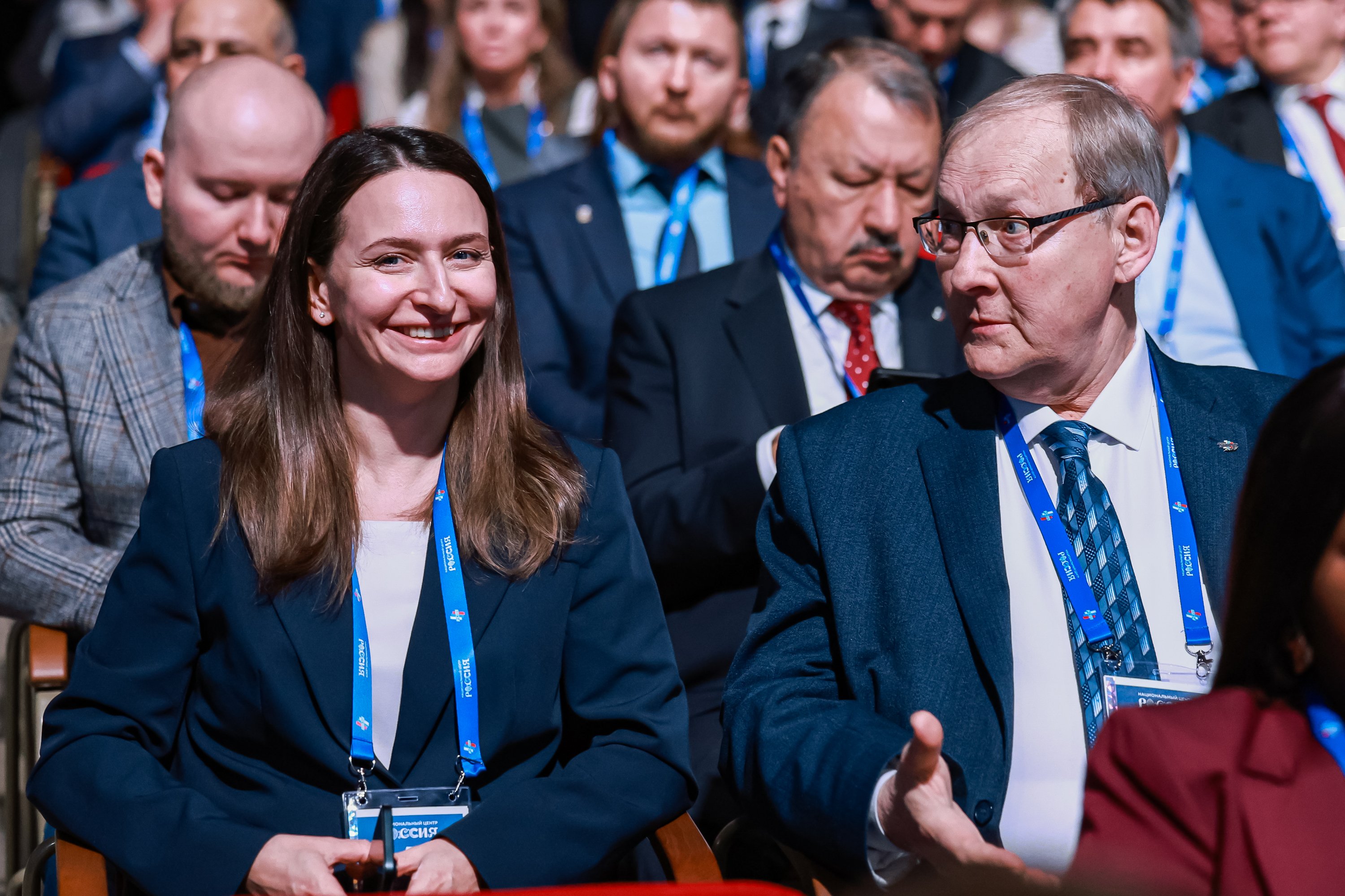 The 35th Congress of the Russian Union of Industrialists and Entrepreneurs with the participation of Vladimir Putin