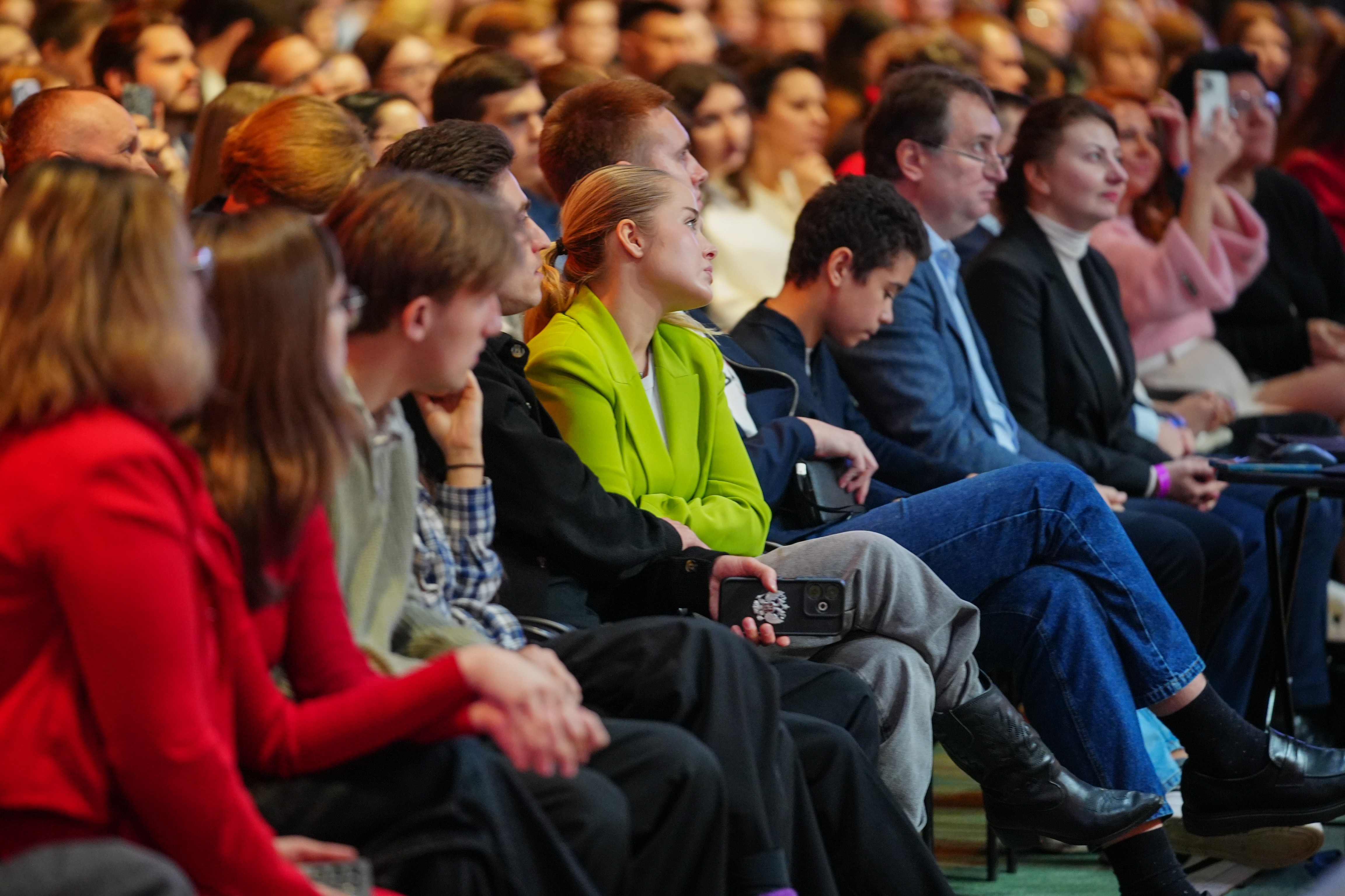 Nikita Mikhalkov meets creative youth at the National Centre RUSSIA
