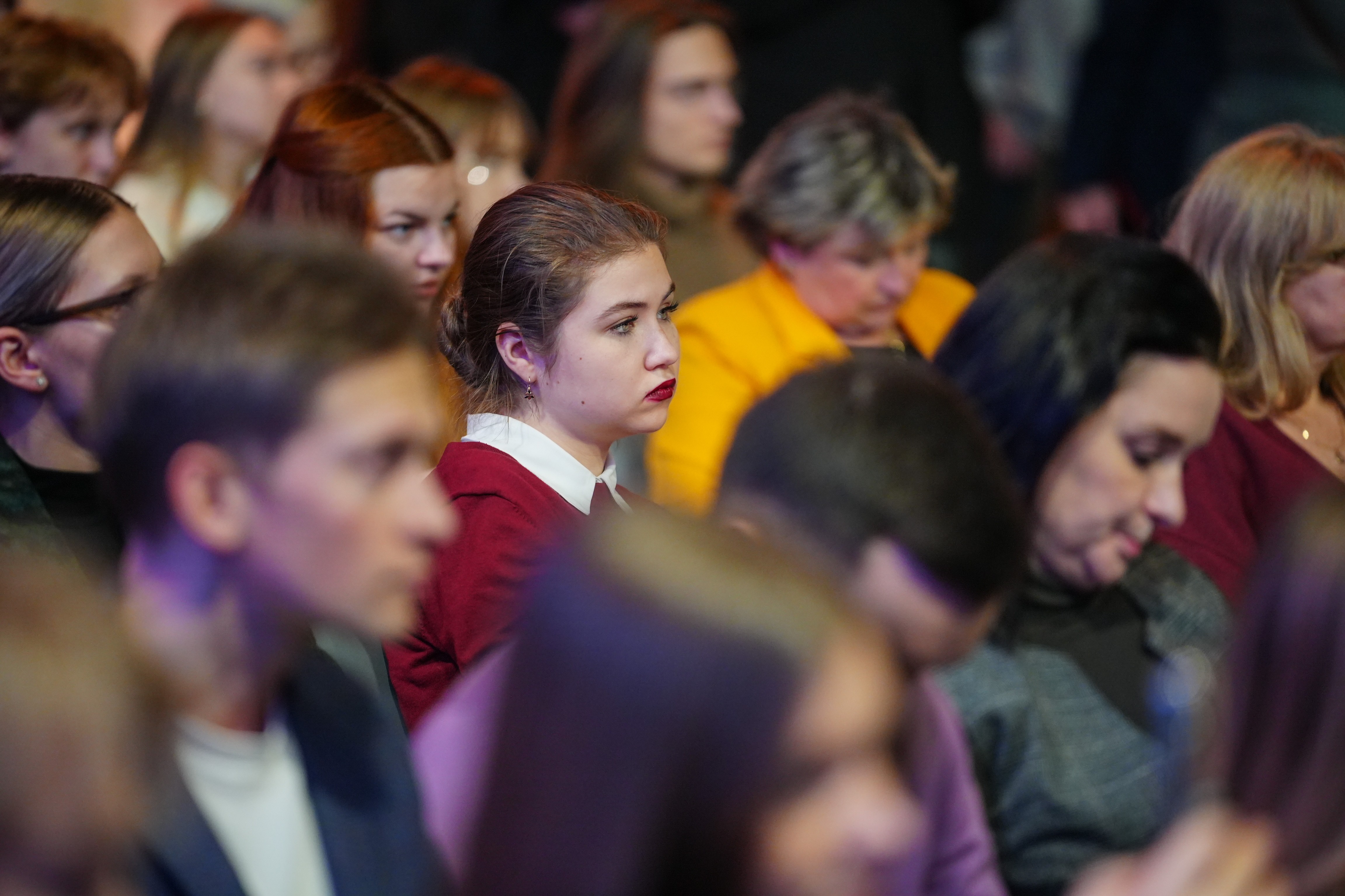 Nikita Mikhalkov meets creative youth at the National Centre RUSSIA