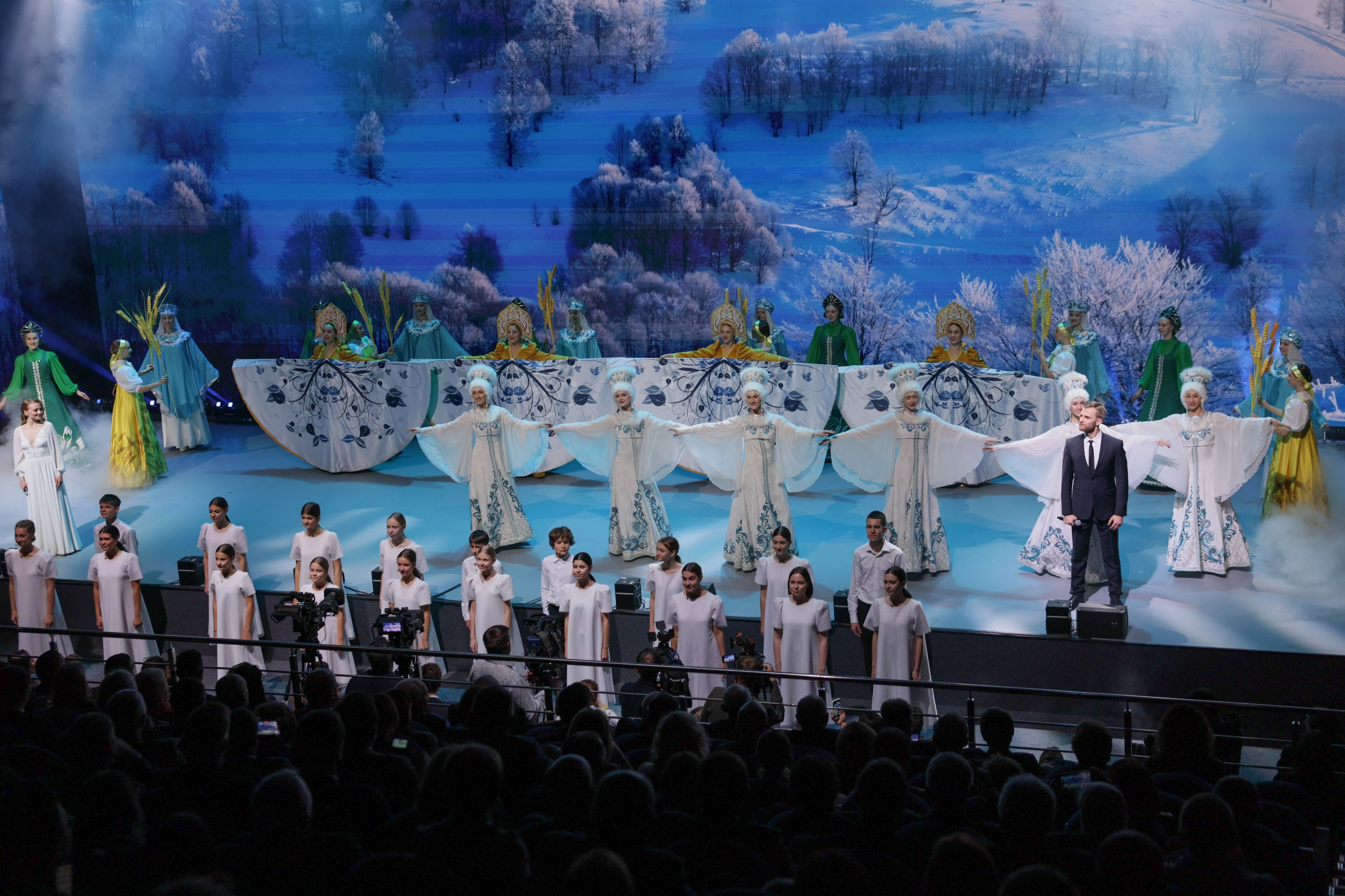 The opening ceremony of the National Centre RUSSIA in the Krasnoyarsk region