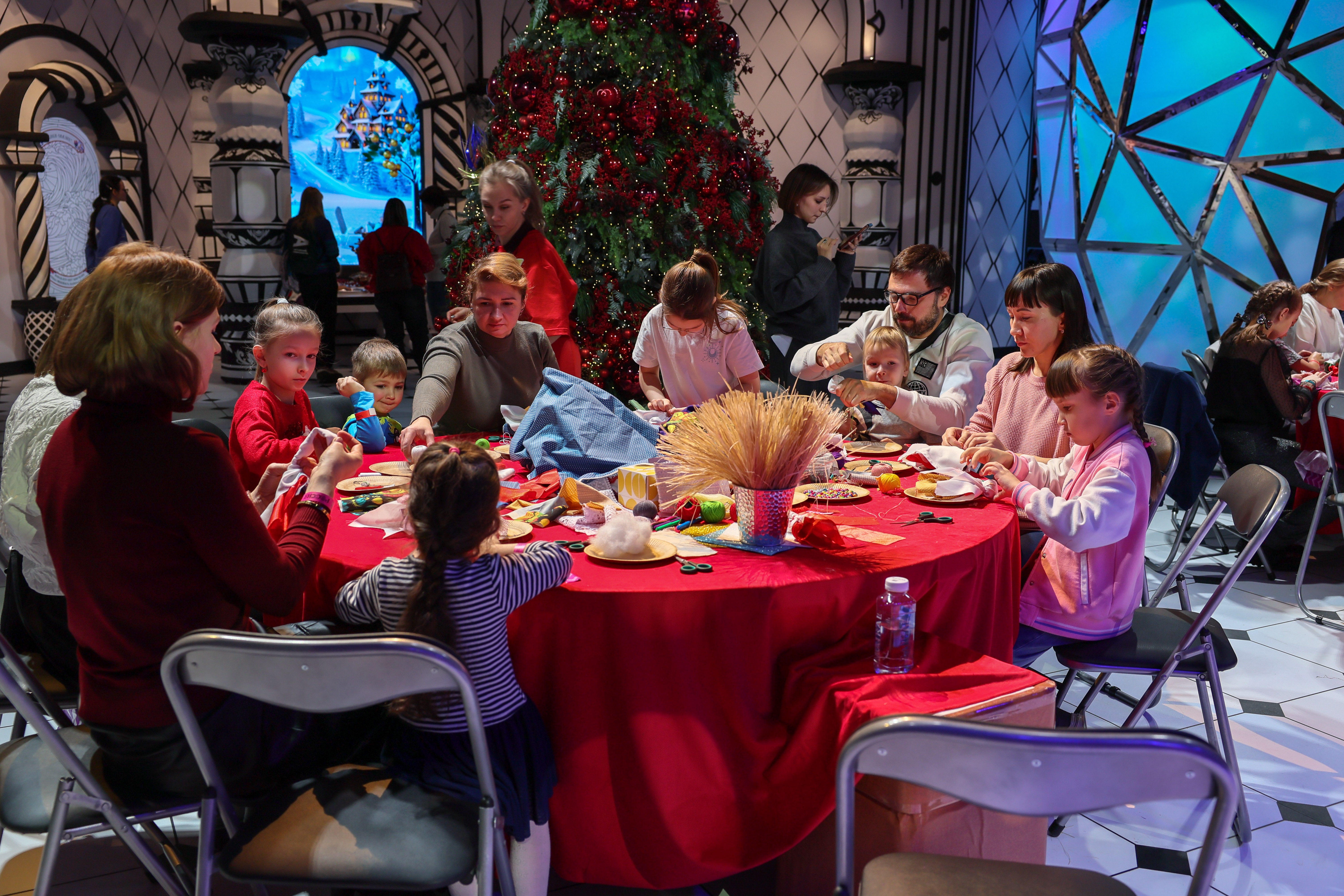 New Year fabric toy workshop