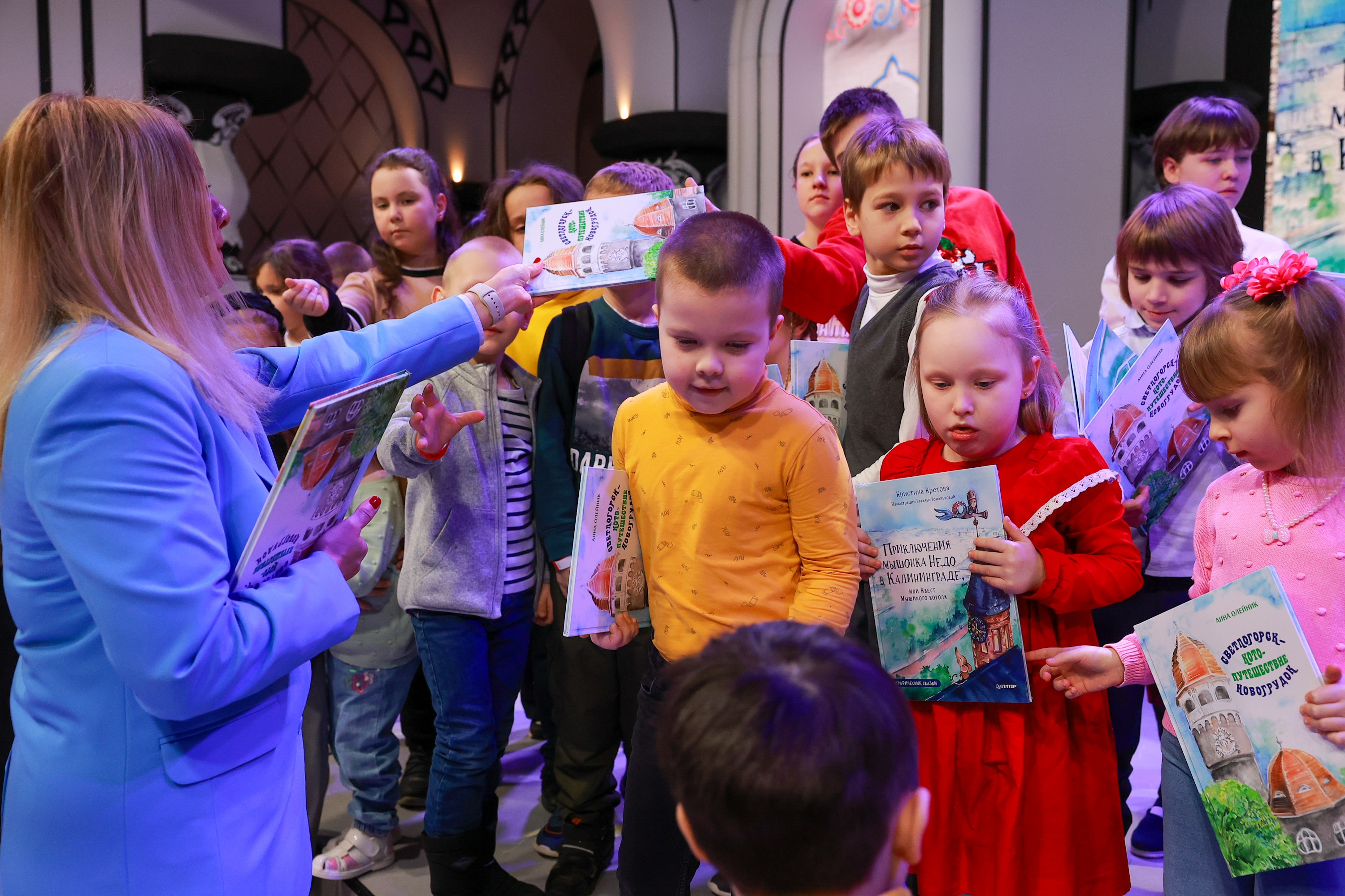 Presentation of a children’s book about the Kaliningrad region at the 