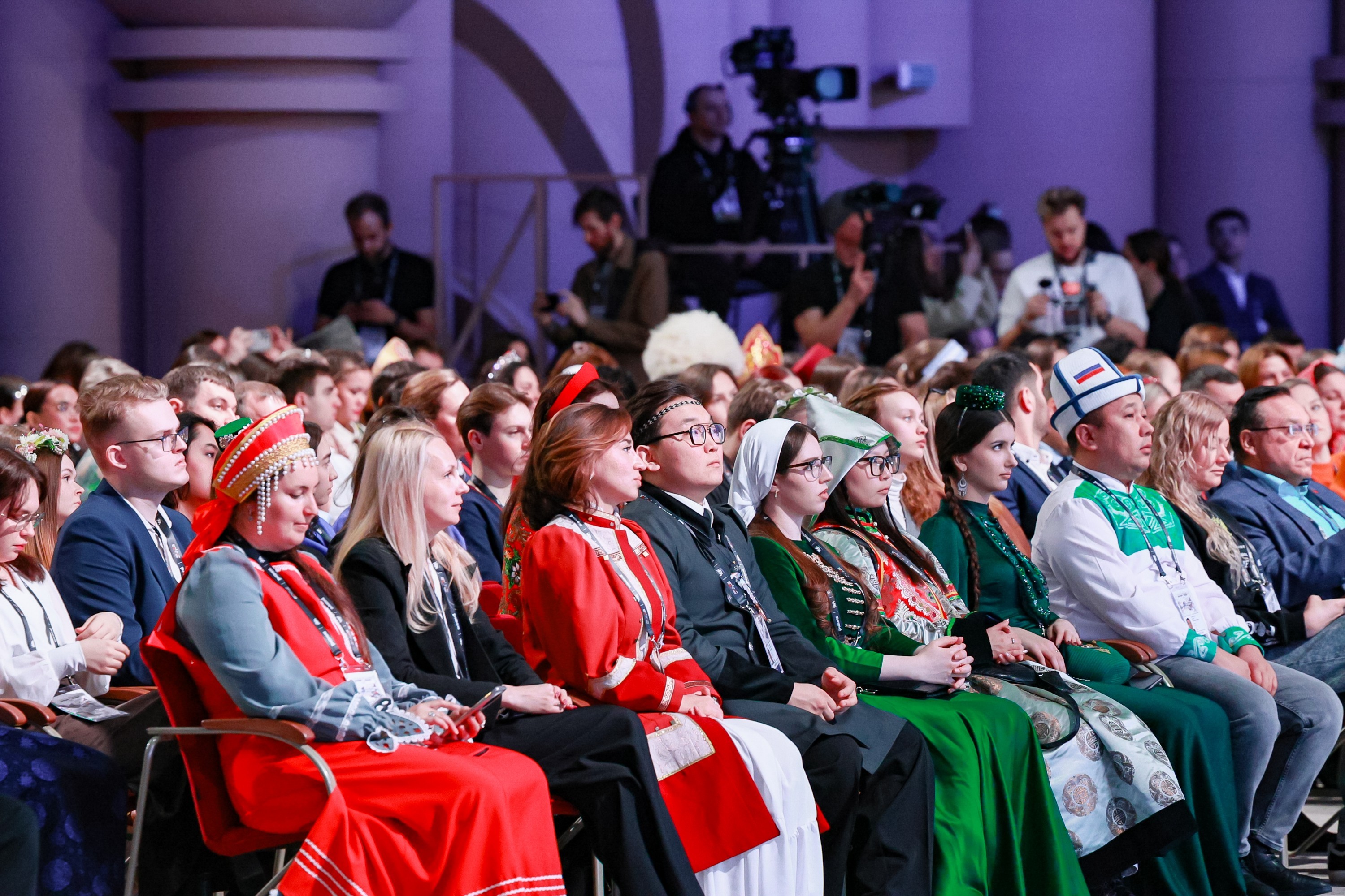 Opening of the Year of Unity of the Peoples of Russia. Marathon of the Russian society Znanie 