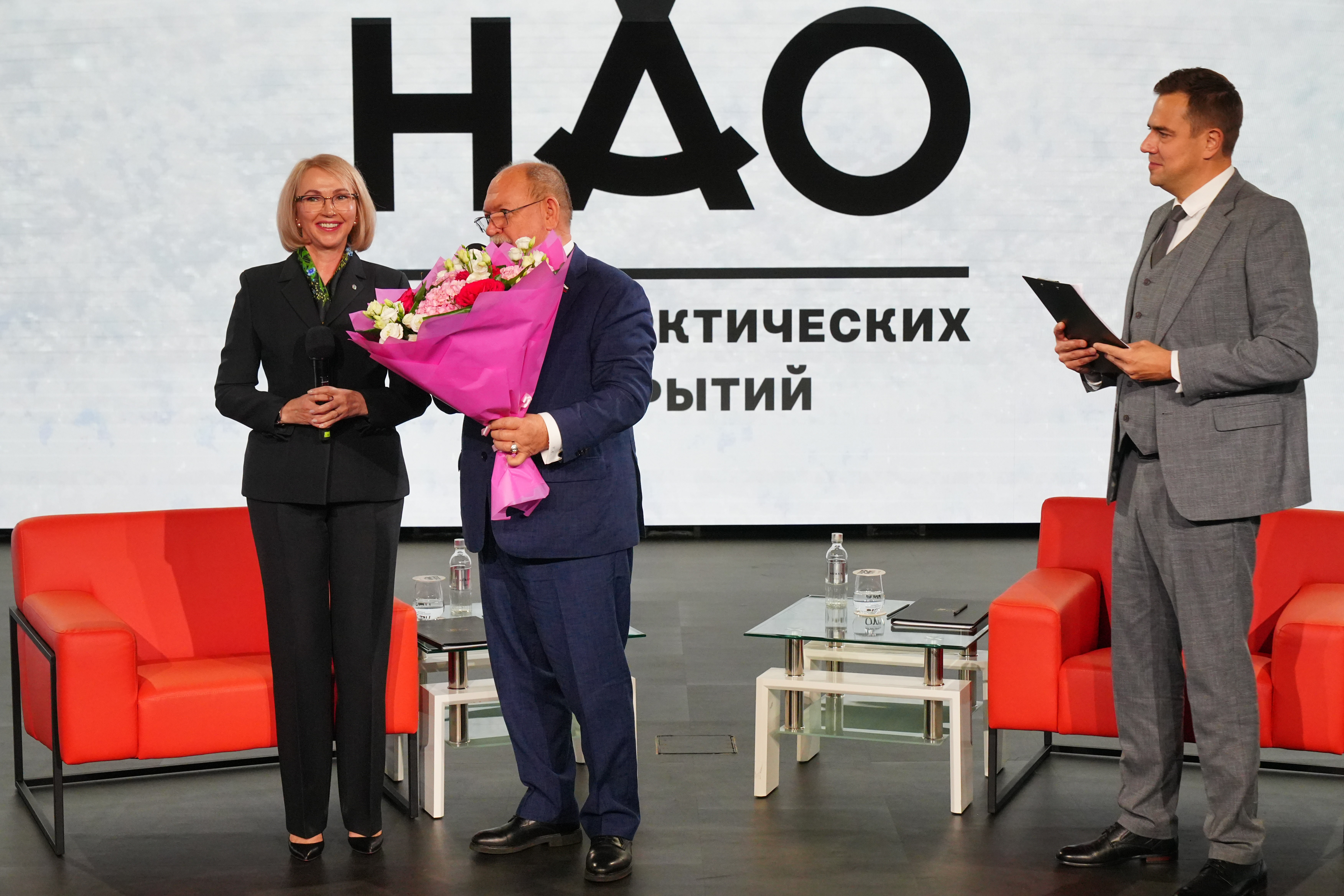 Meeting with the Governor of the Nenets Autonomous Area Irina Gekht