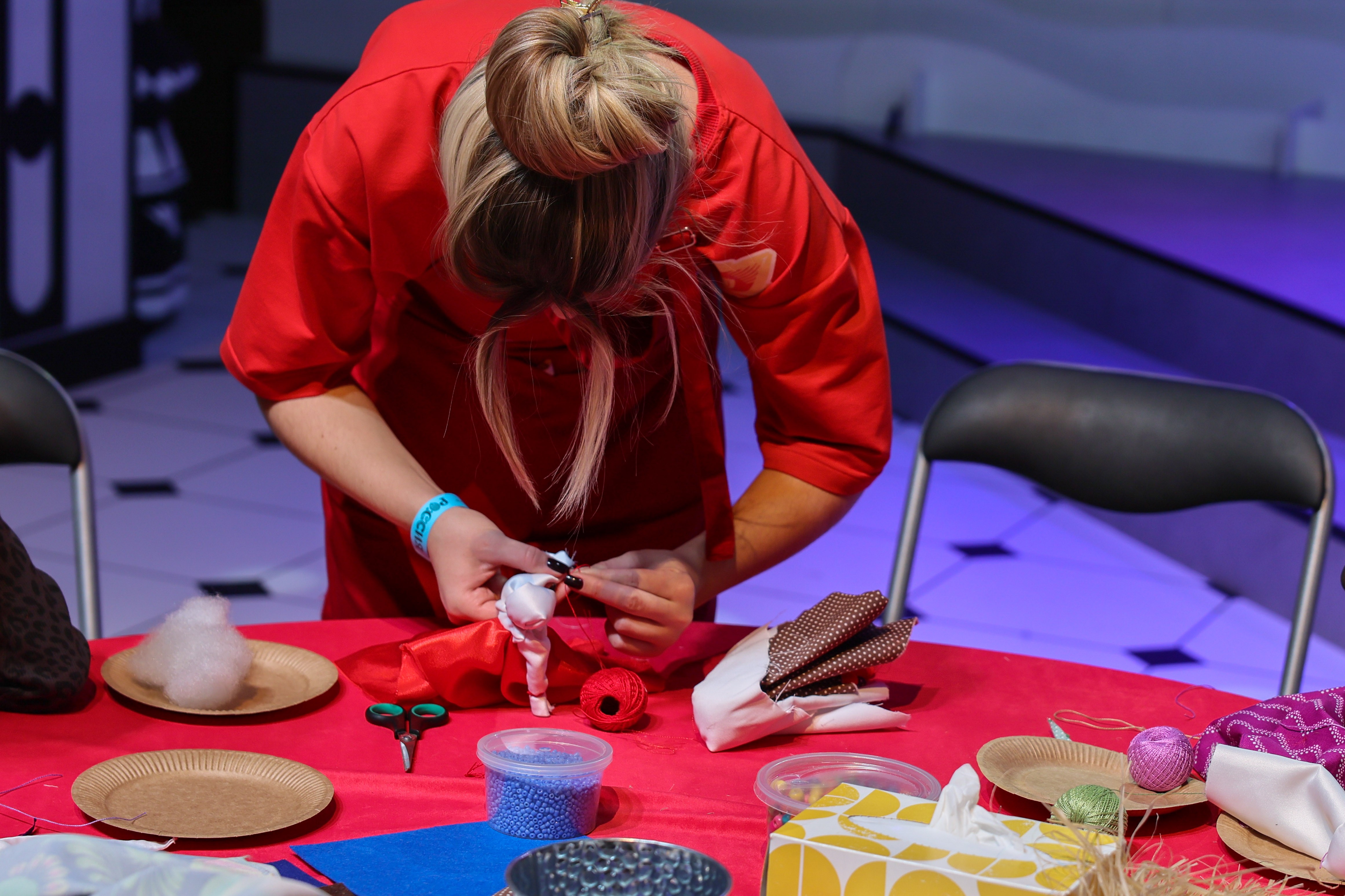 New Year fabric toy workshop