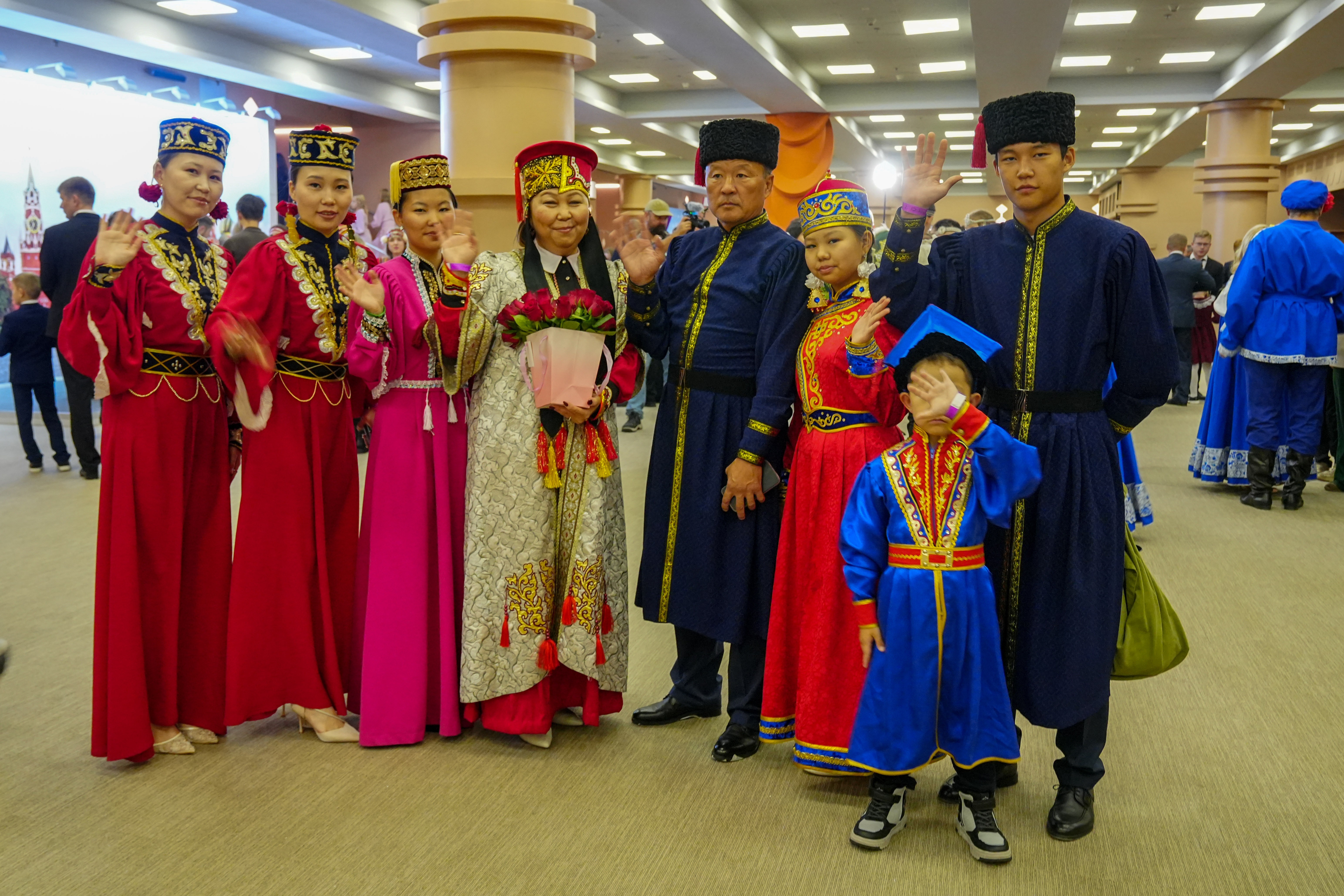 Award ceremony for the winning families of the All-Russian 