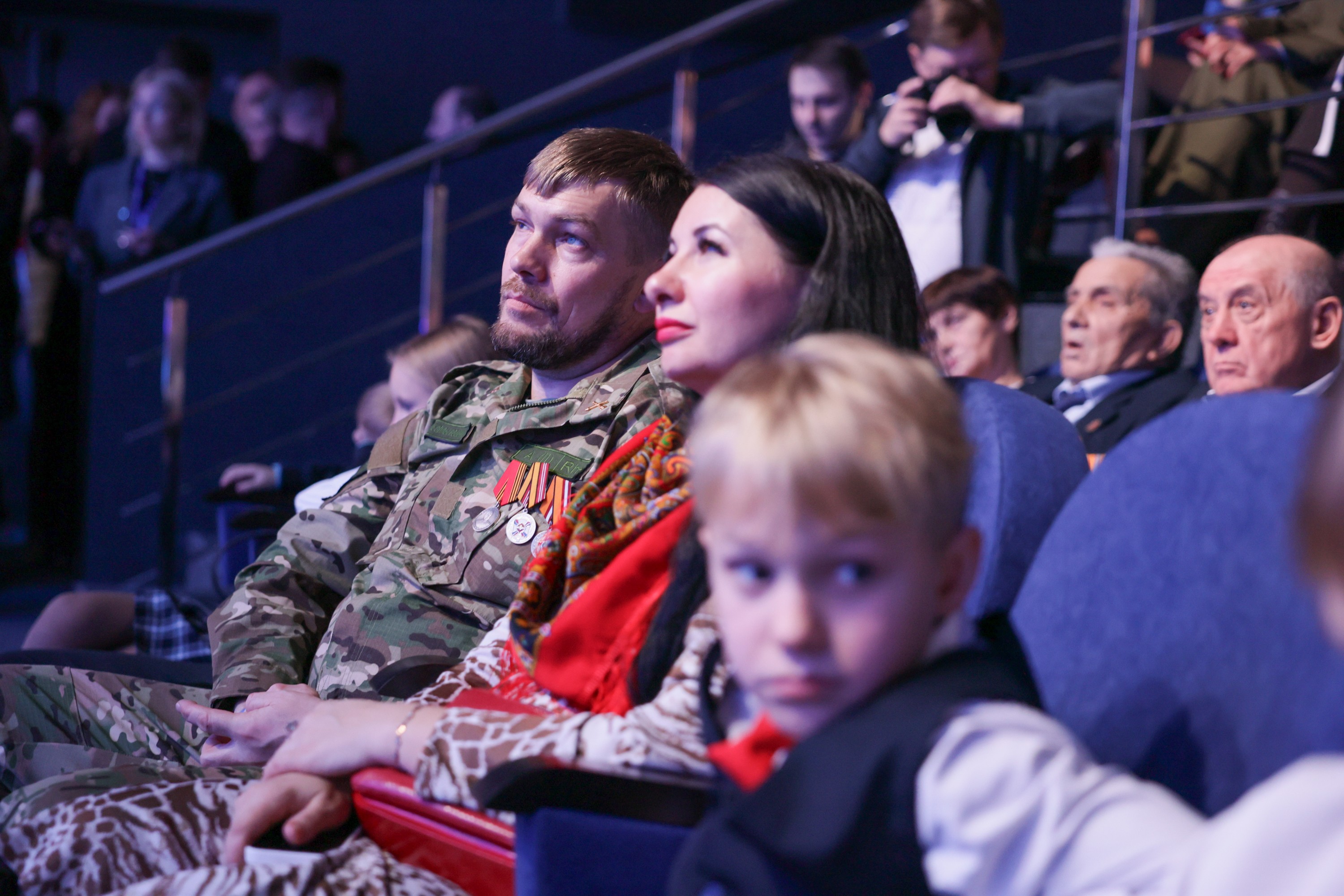 The opening ceremony of the National Centre RUSSIA in the Krasnoyarsk region