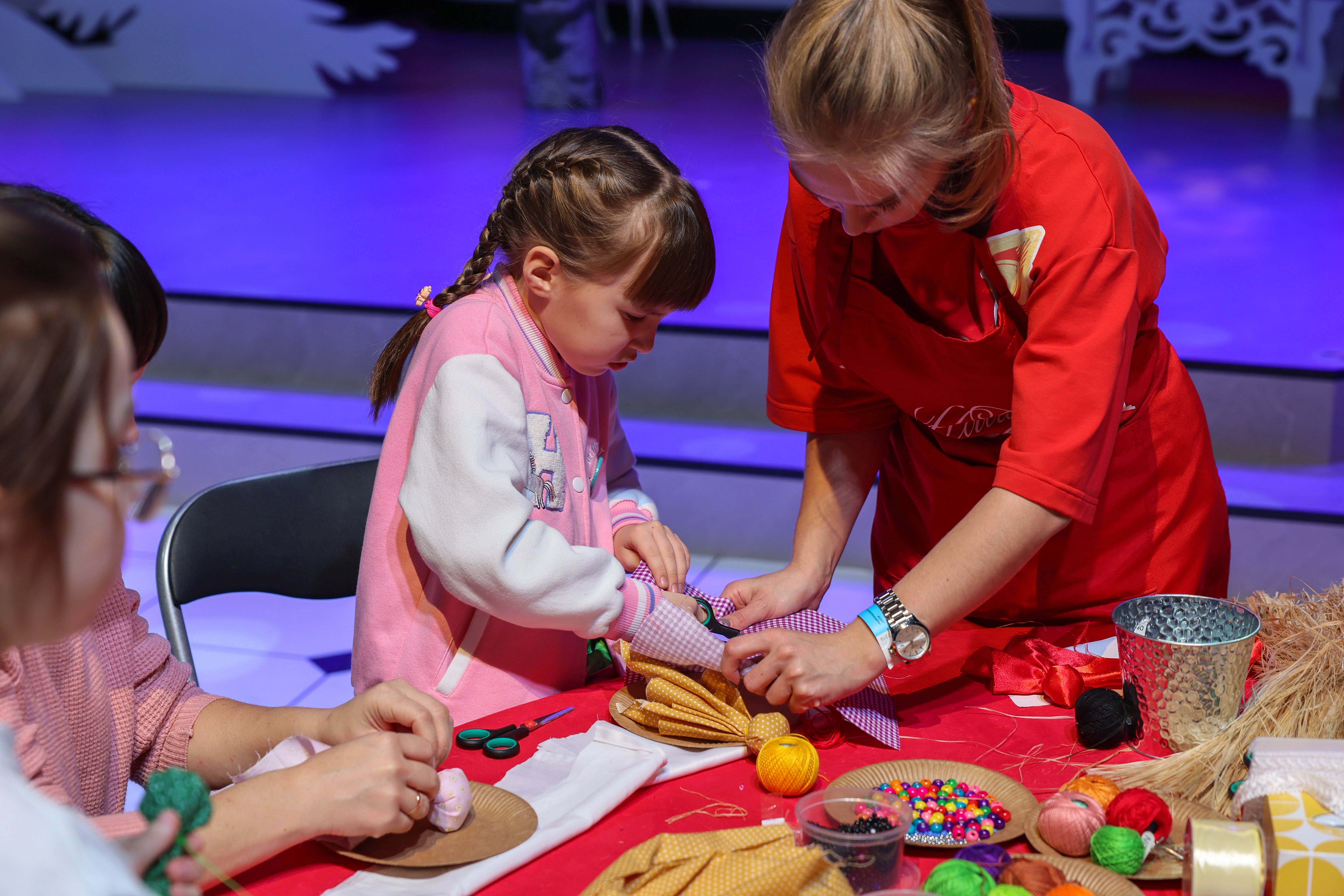 New Year fabric toy workshop