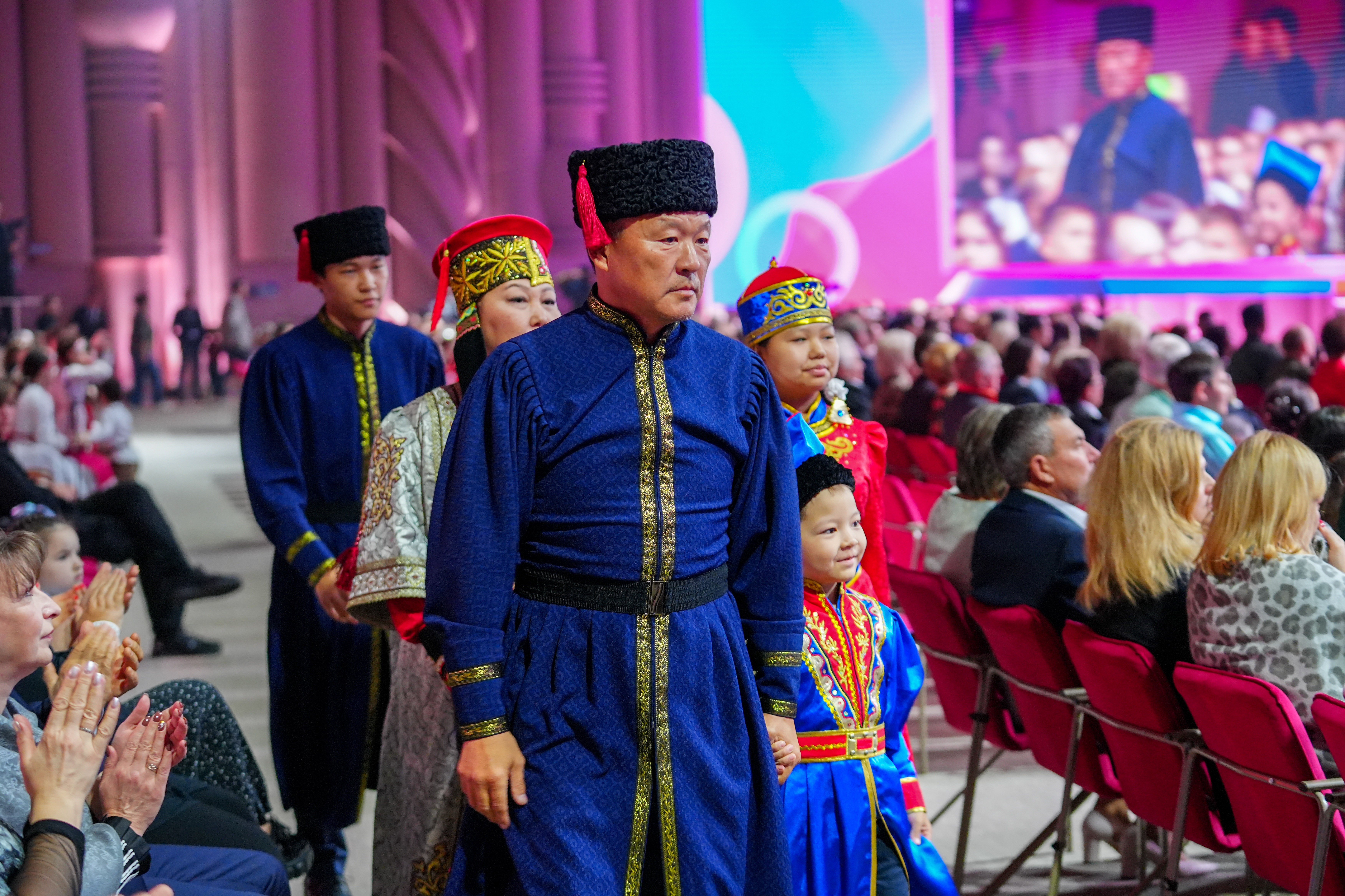 Award ceremony for the winning families of the All-Russian 