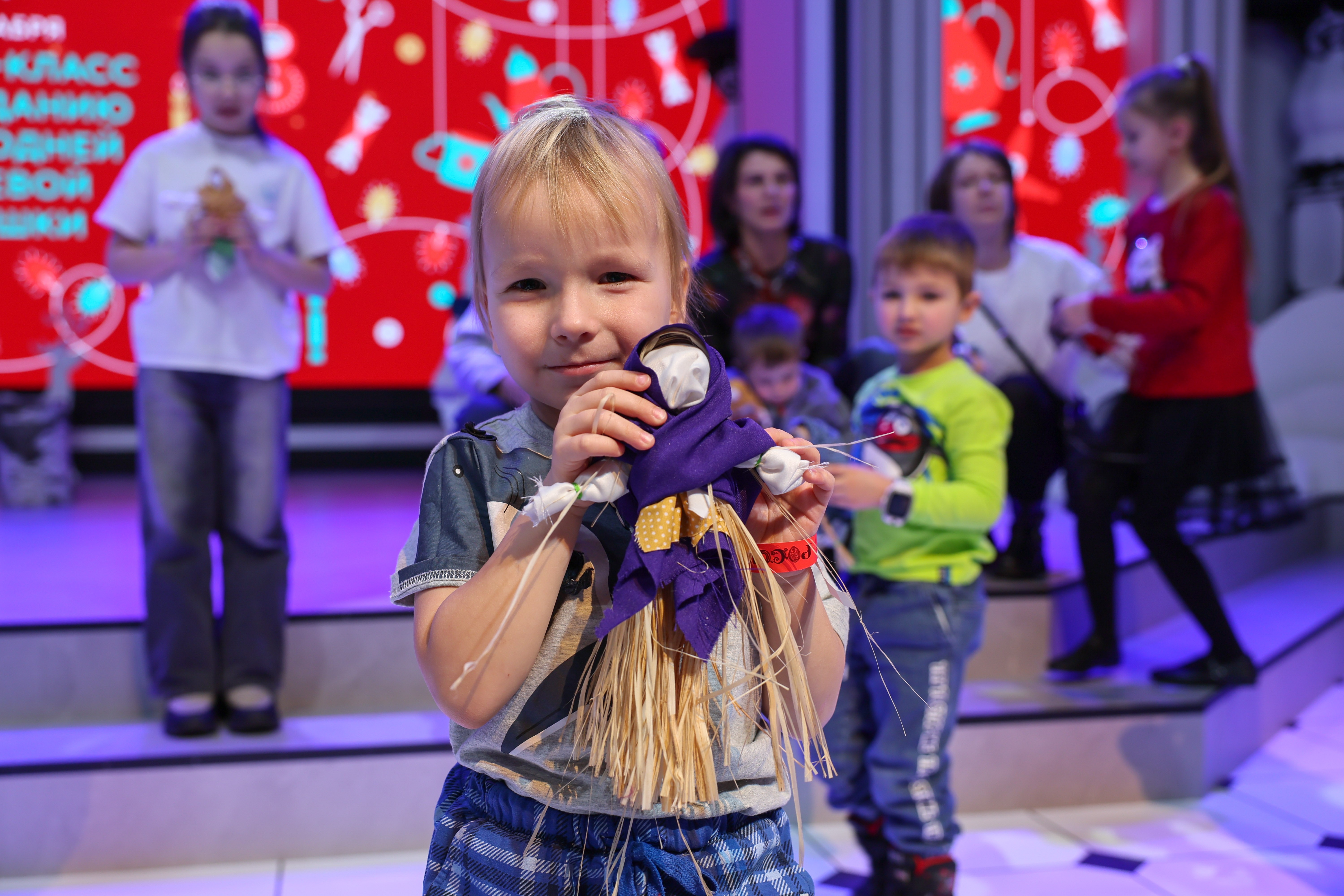 New Year fabric toy workshop