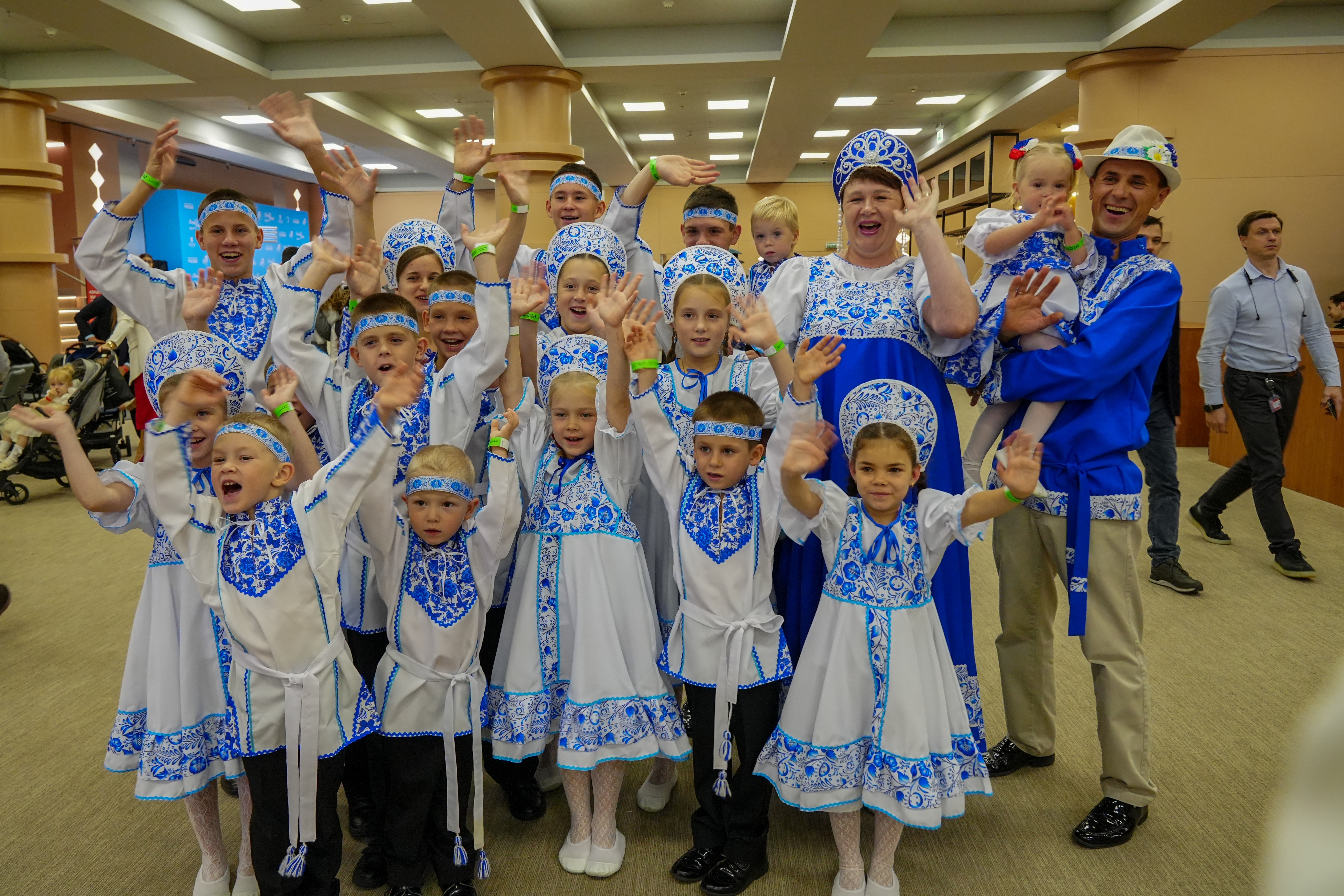 Award ceremony for the winning families of the All-Russian 