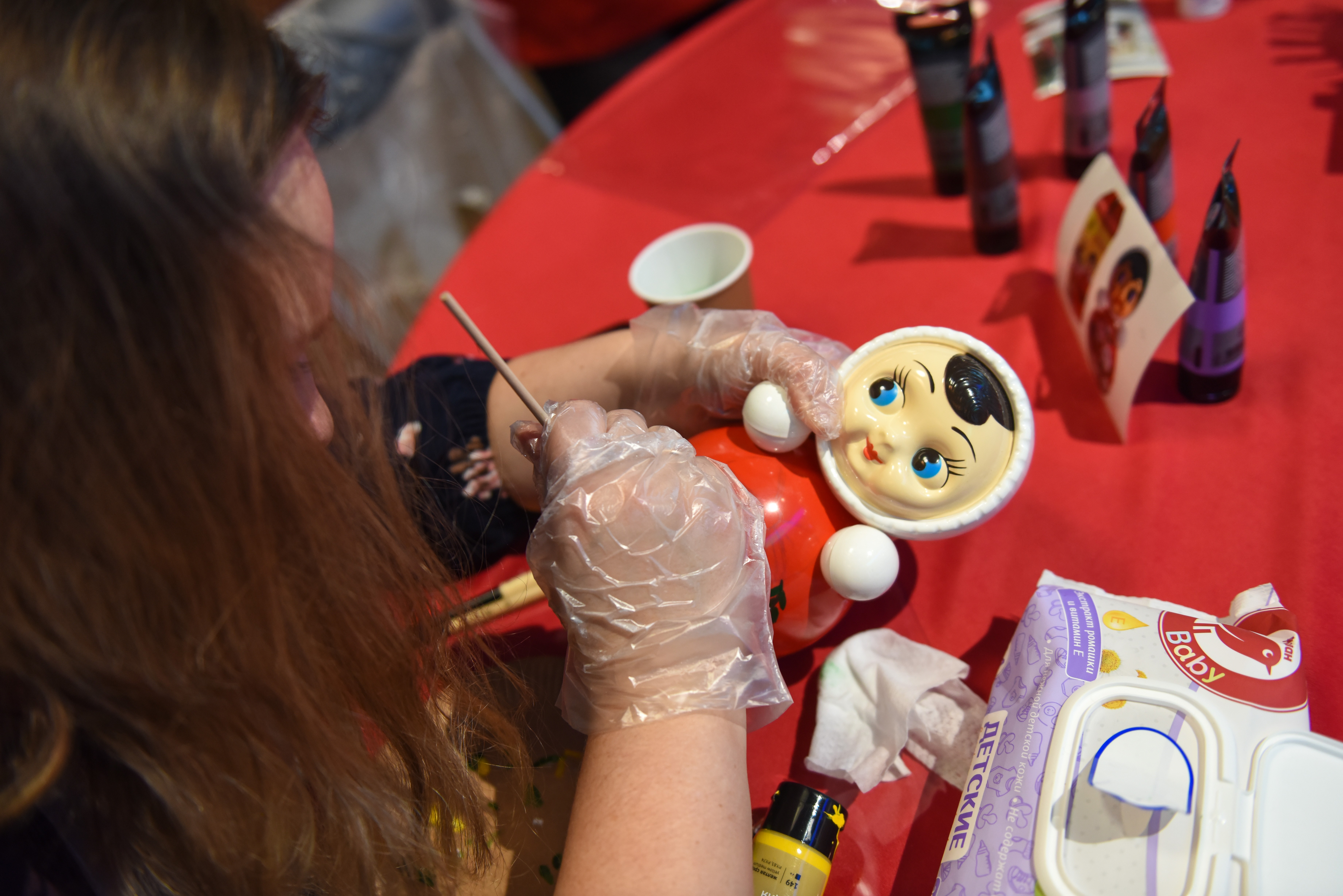 Roly-poly painting workshop