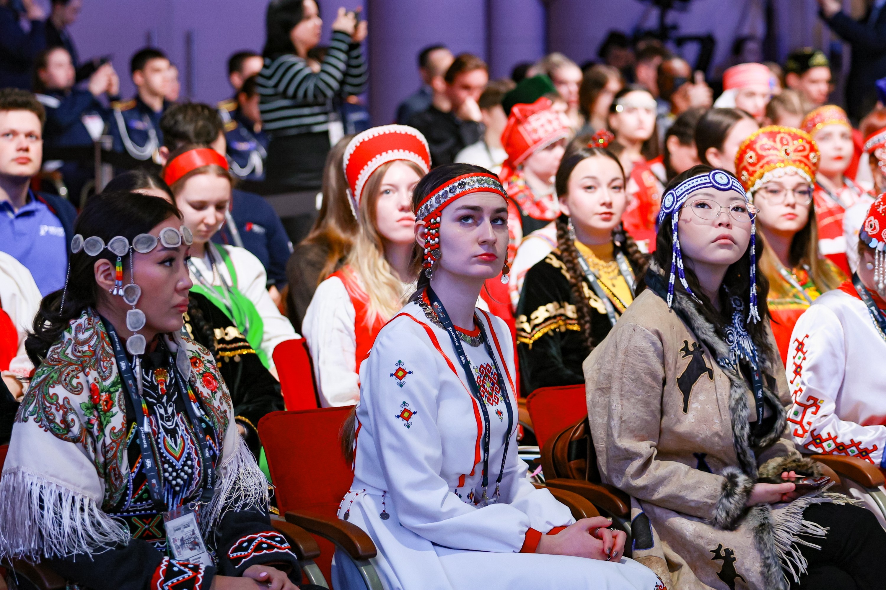 Opening of the Year of Unity of the Peoples of Russia. Marathon of the Russian society Znanie 