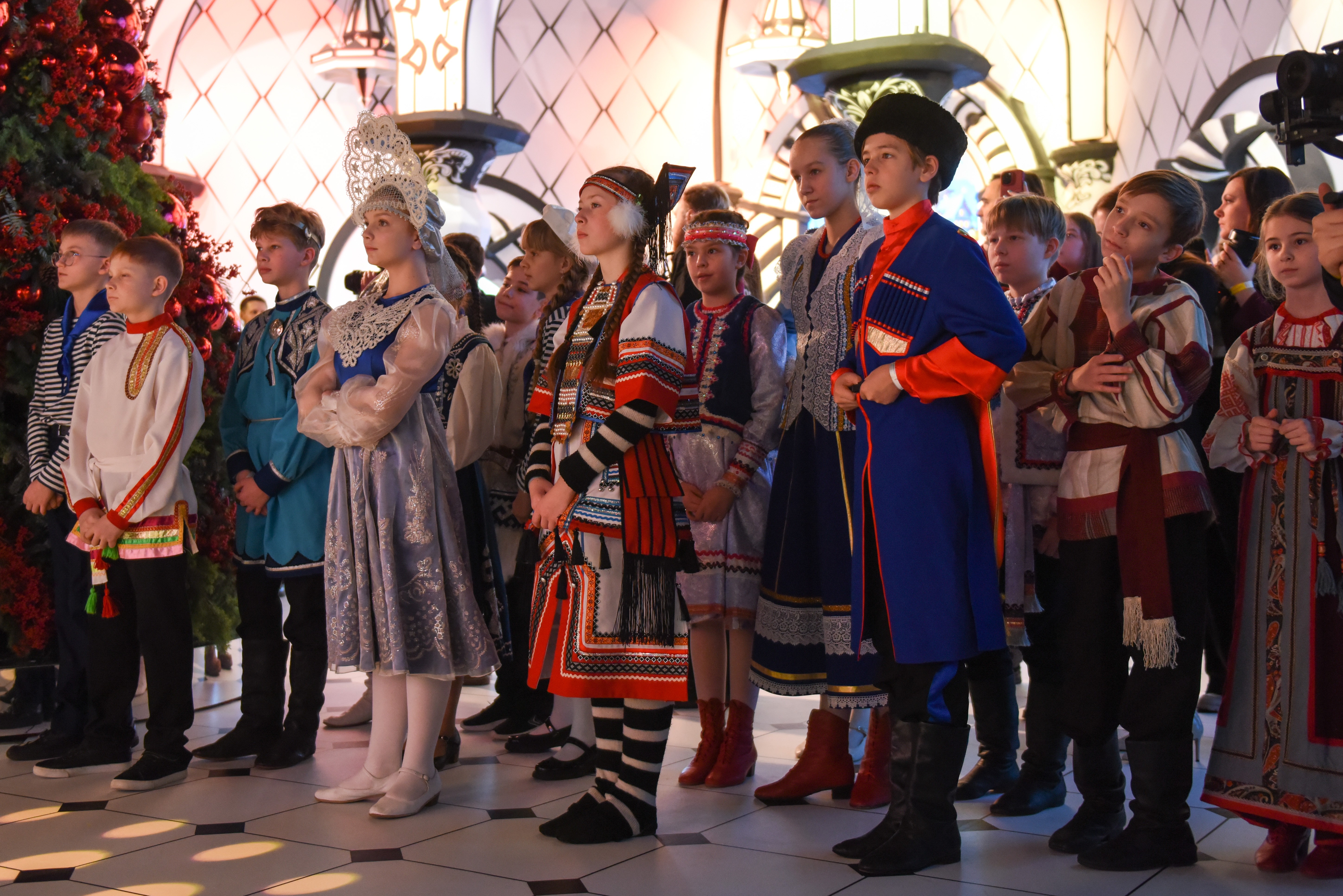 The grand opening of the exhibition 
