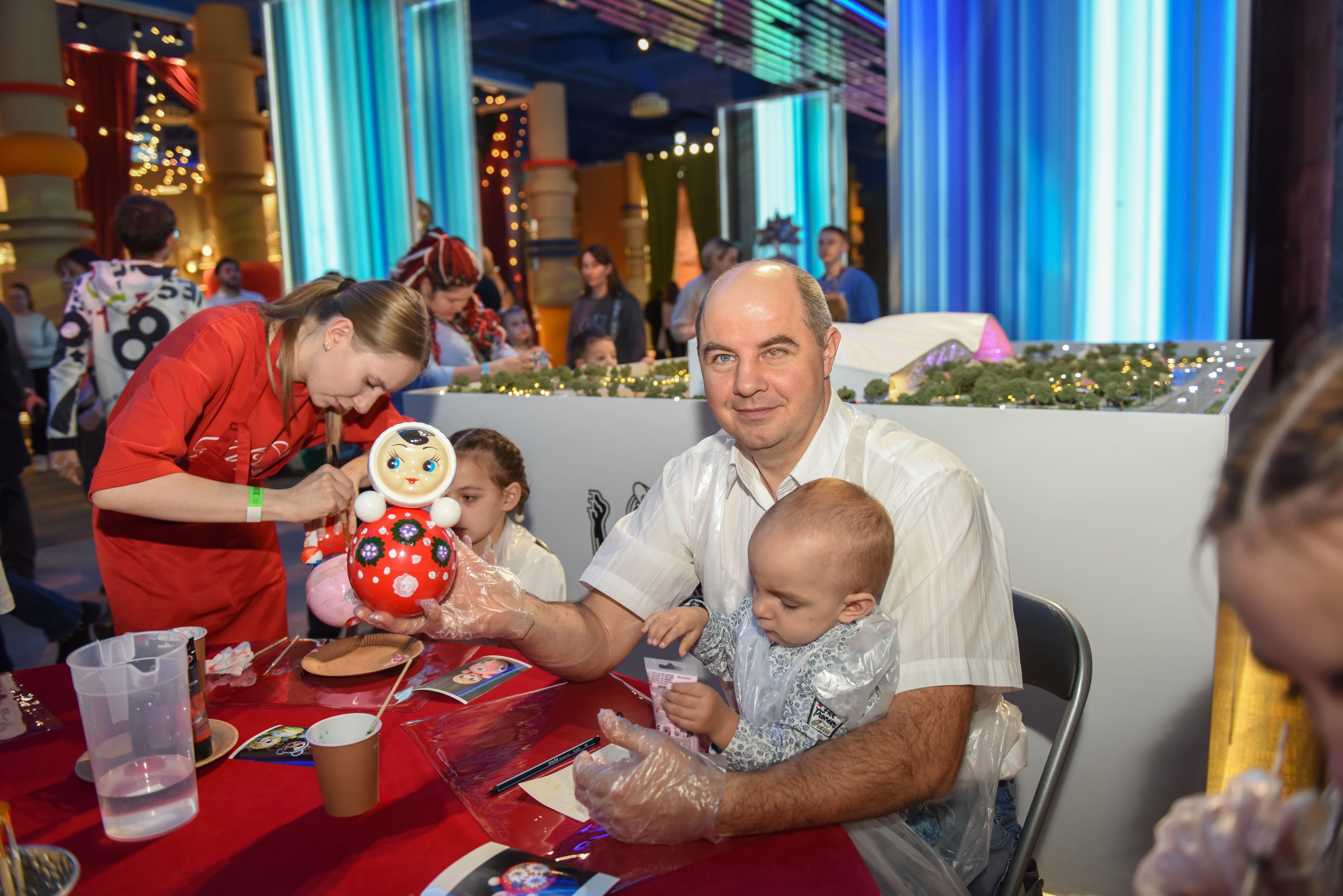 Roly-poly painting workshop