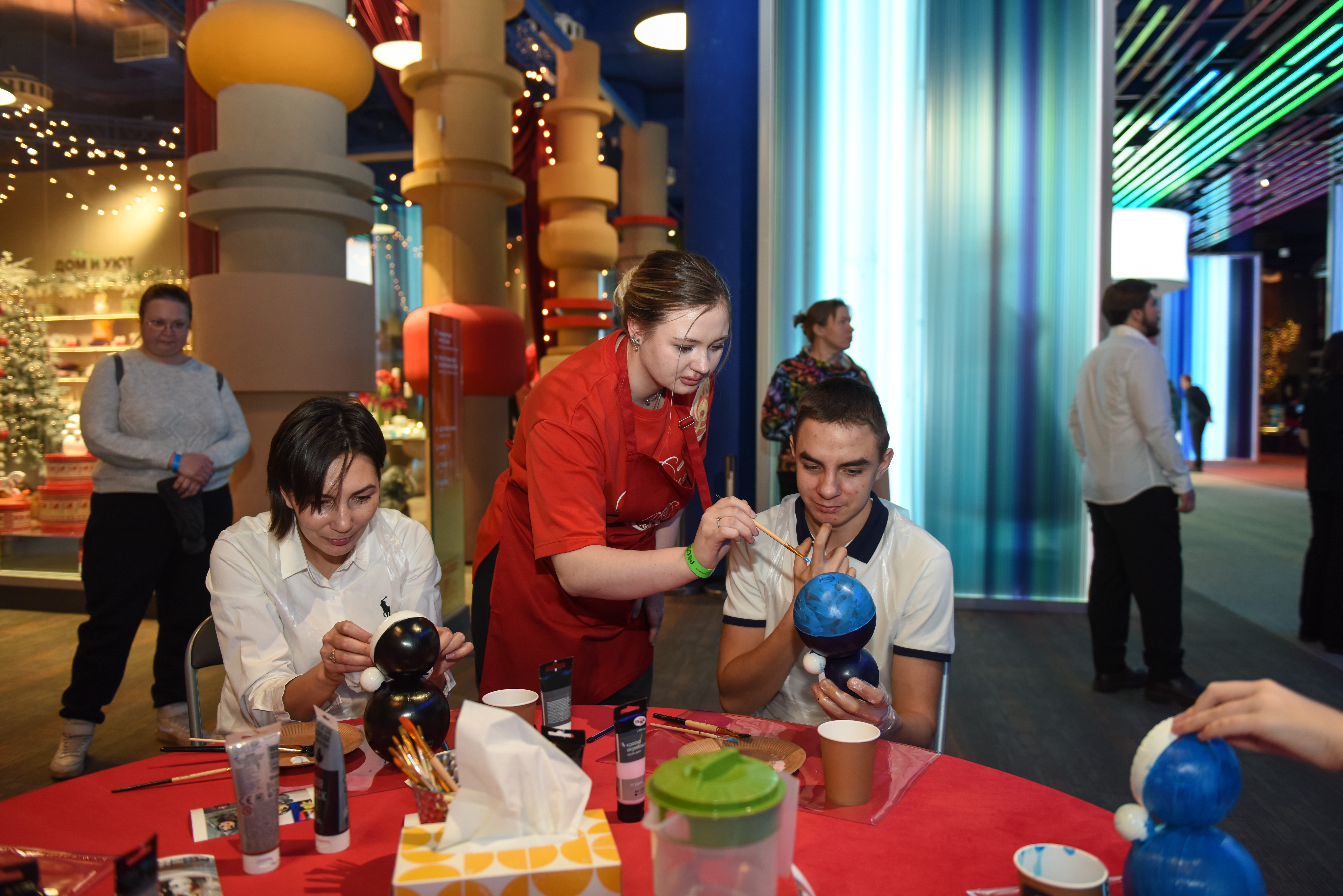 Roly-poly painting workshop