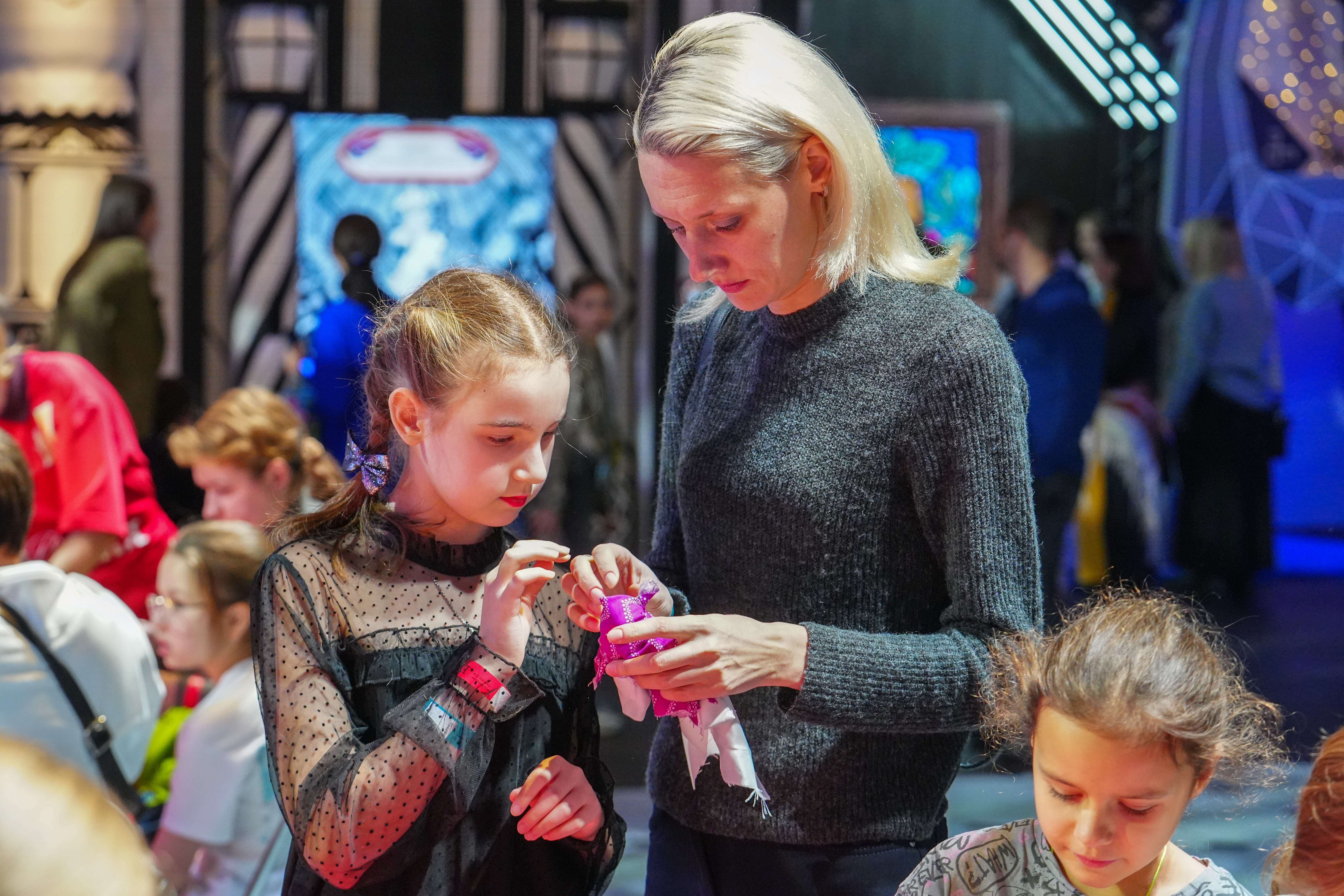 New Year fabric toy workshop