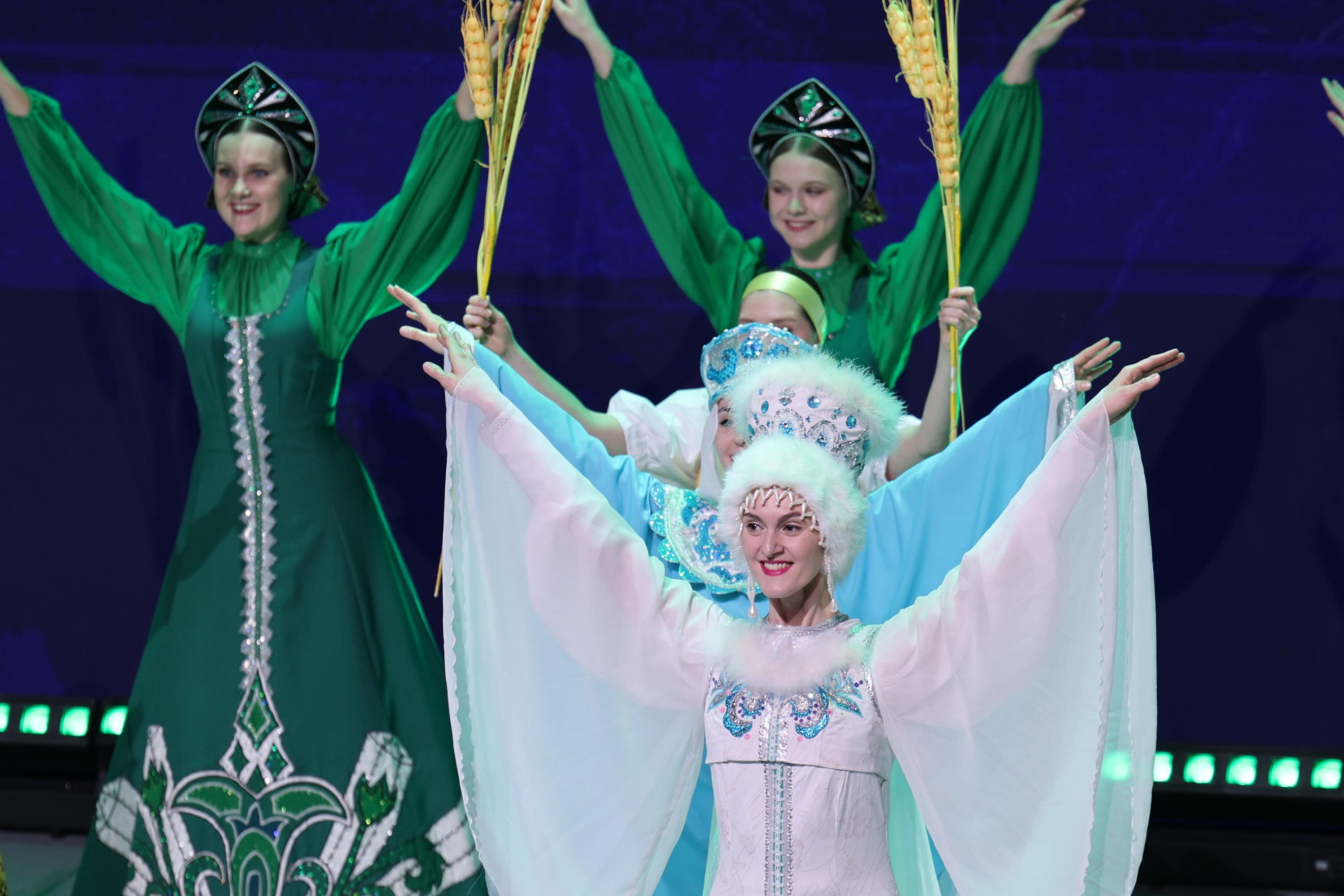 The opening ceremony of the National Centre RUSSIA in the Krasnoyarsk region