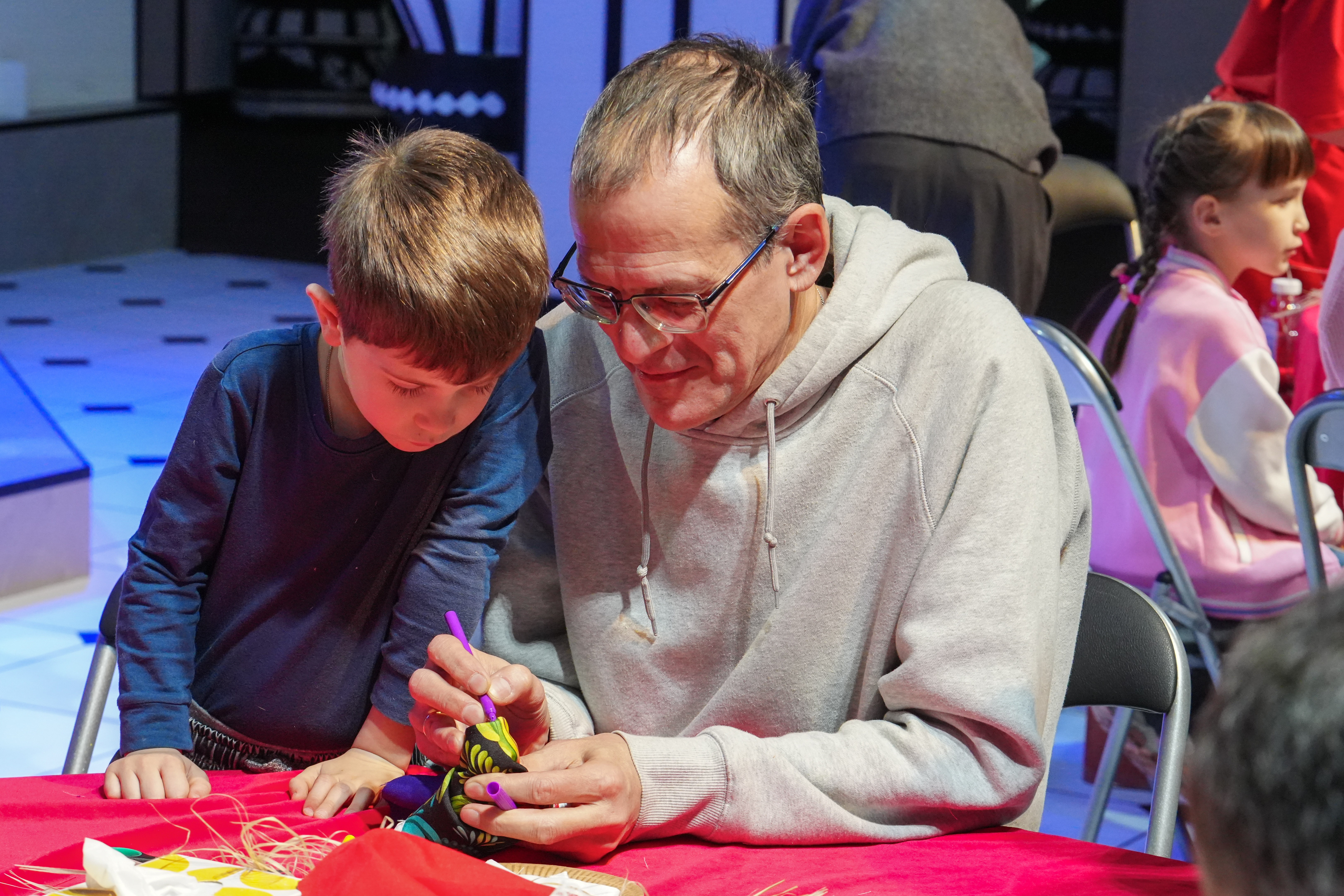 New Year fabric toy workshop