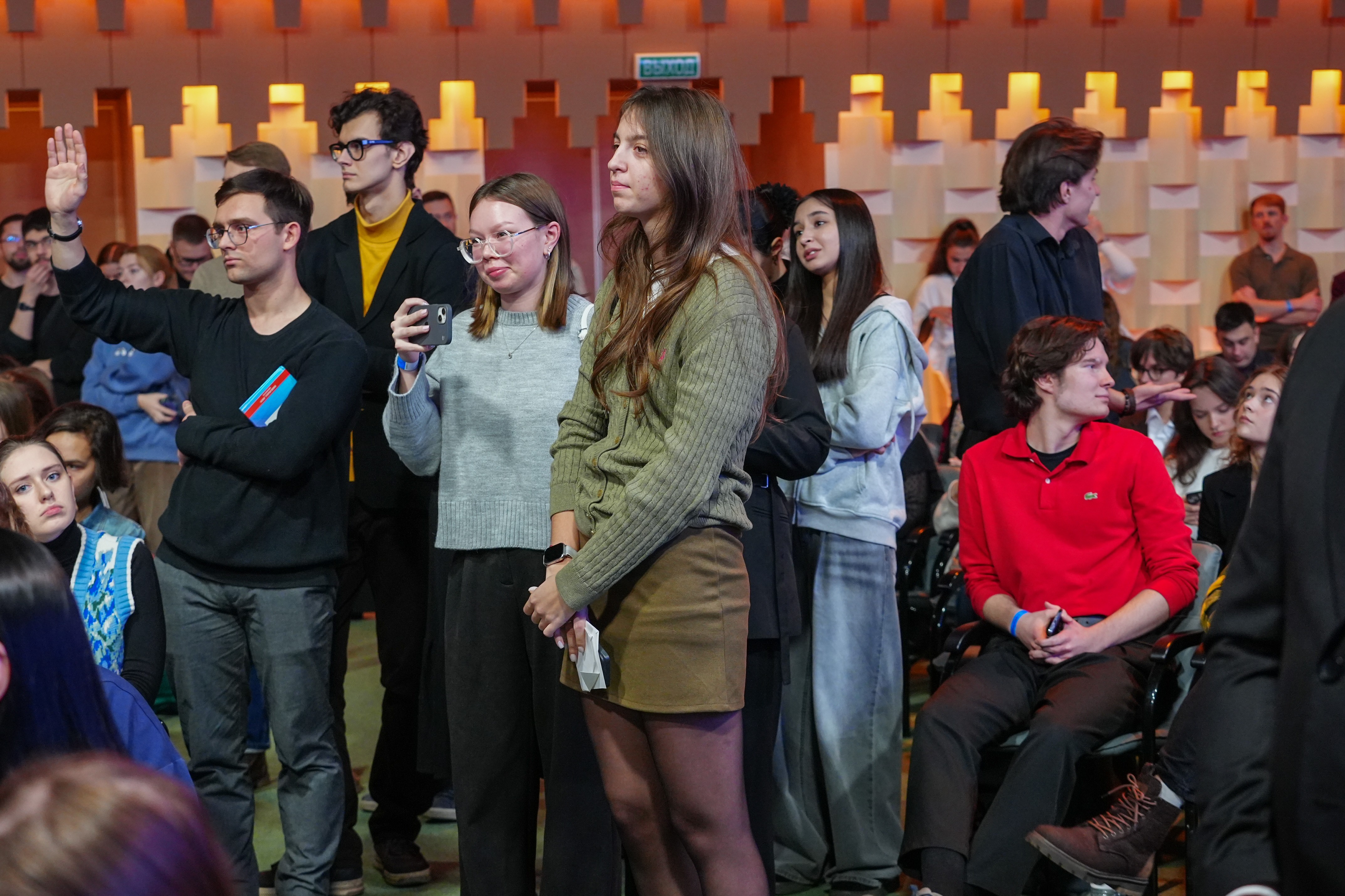 Nikita Mikhalkov meets creative youth at the National Centre RUSSIA