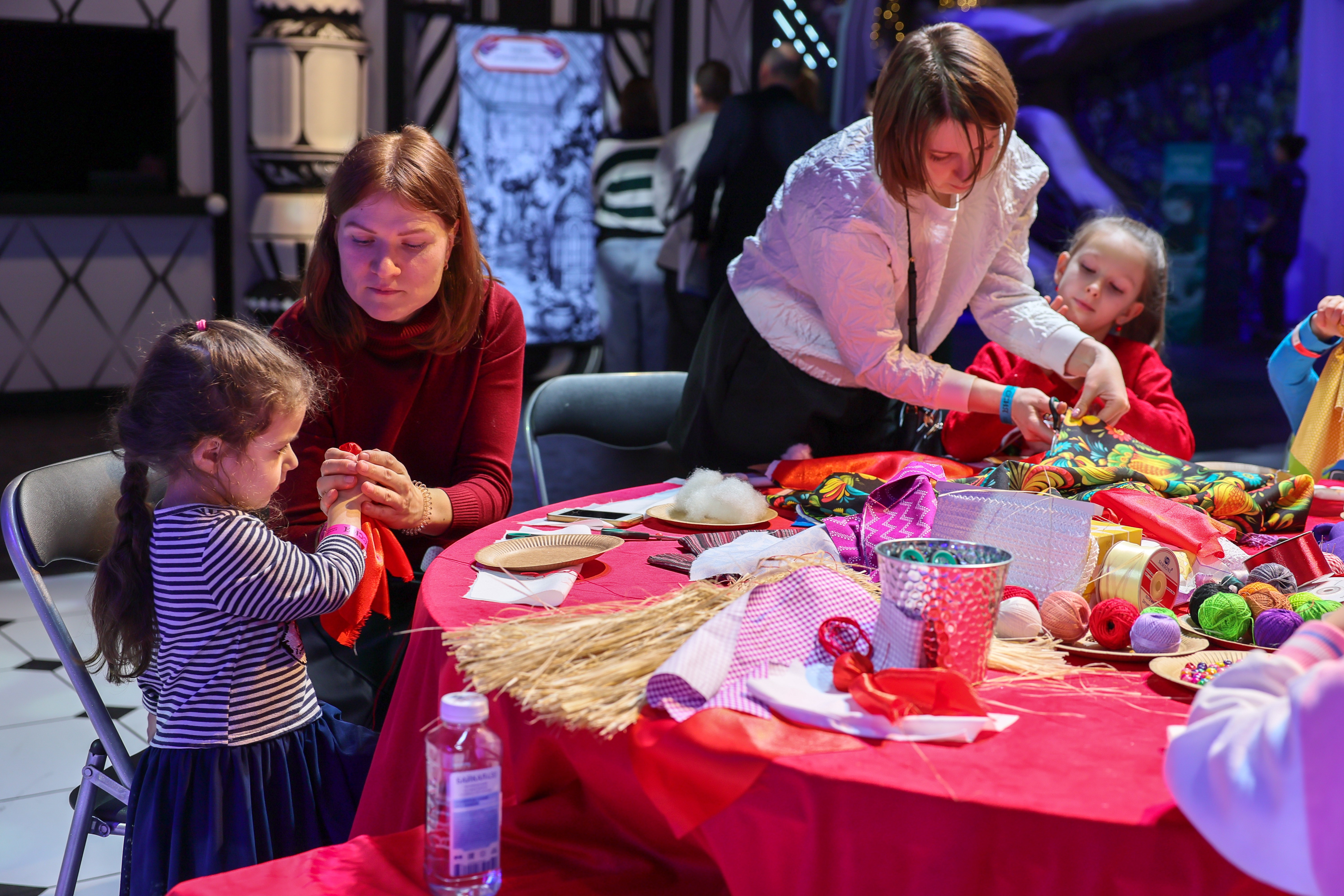 New Year fabric toy workshop