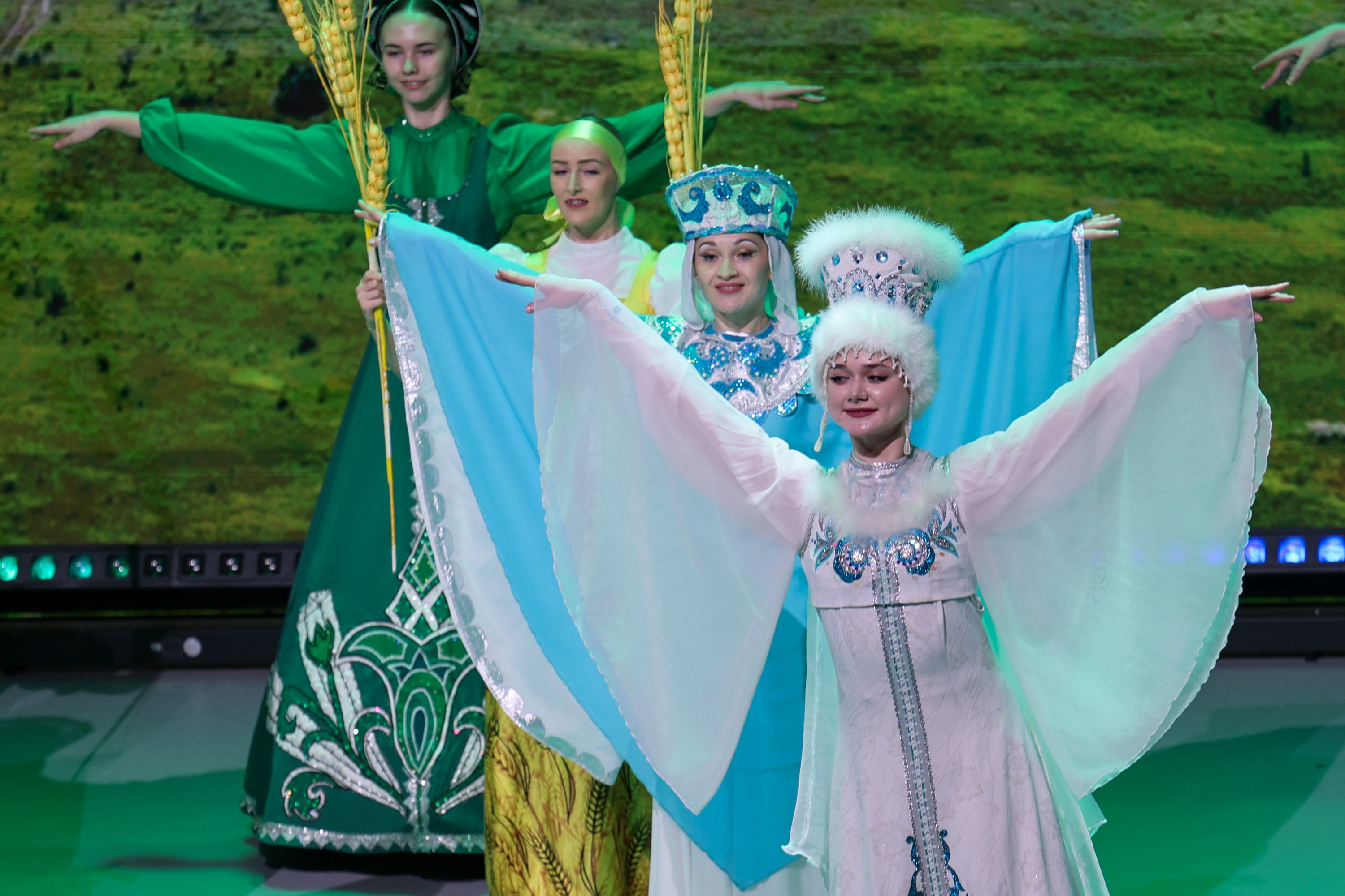 The opening ceremony of the National Centre RUSSIA in the Krasnoyarsk region