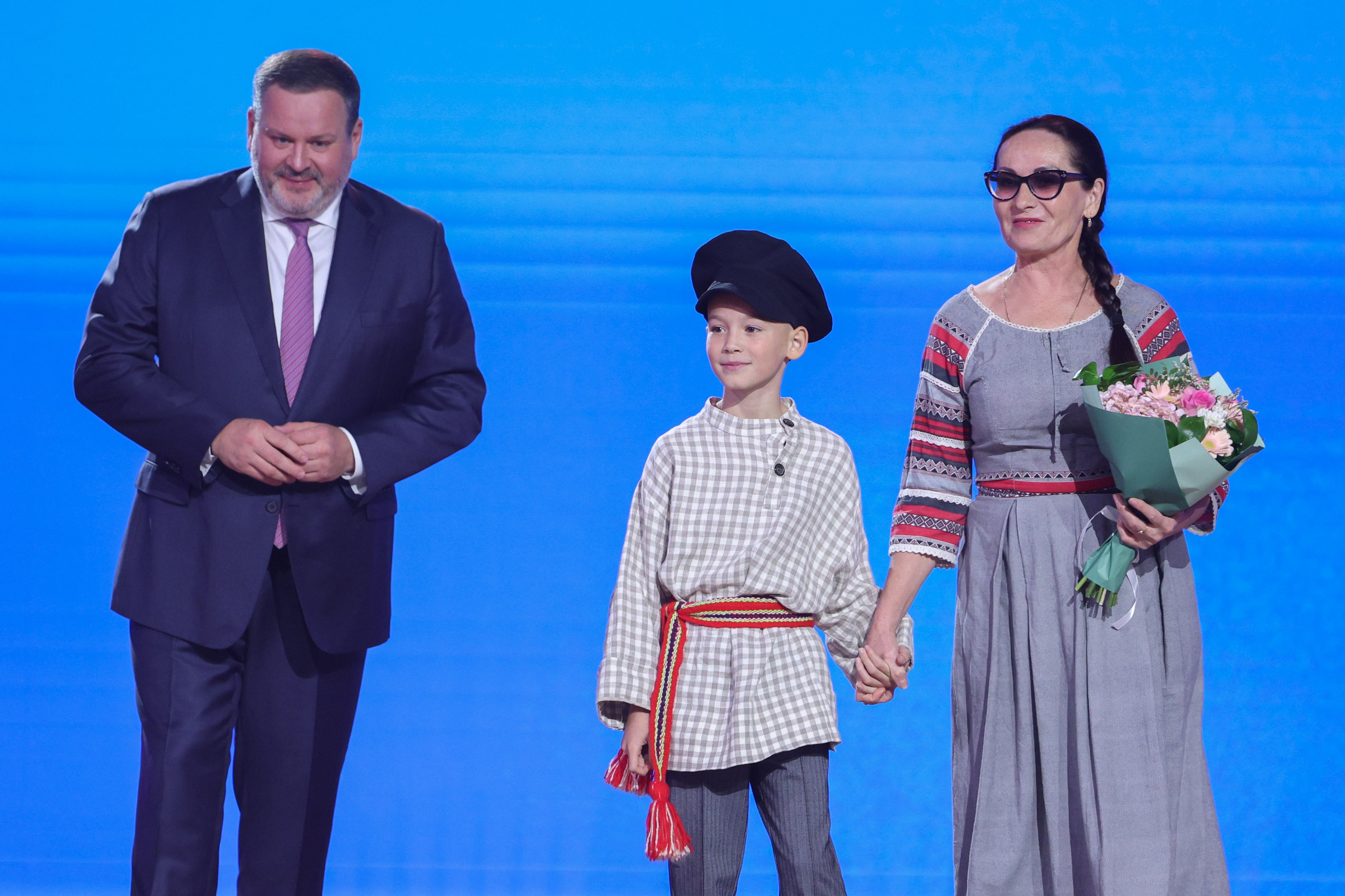 Award ceremony for the winning families of the All-Russian 