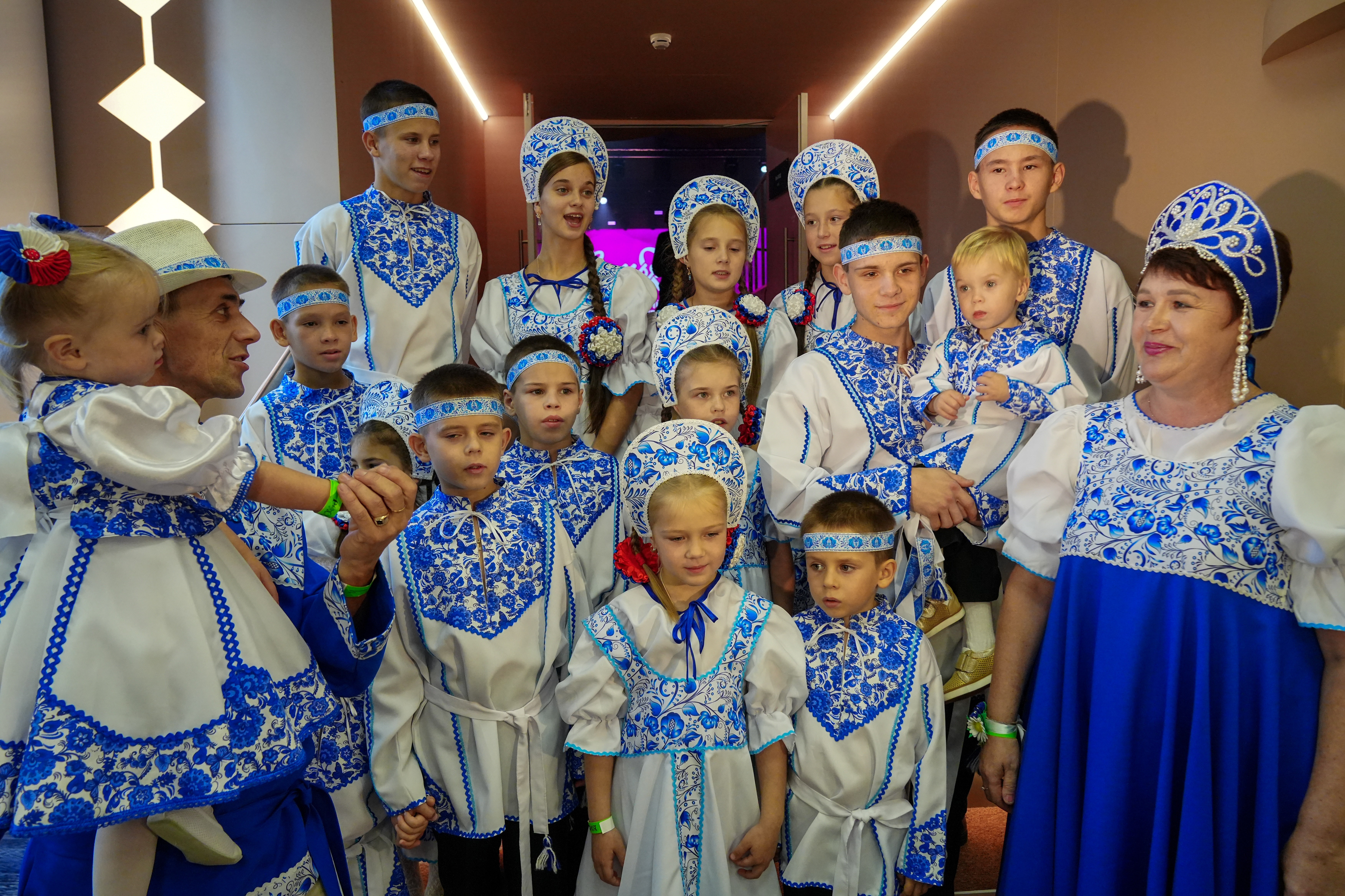 Award ceremony for the winning families of the All-Russian 