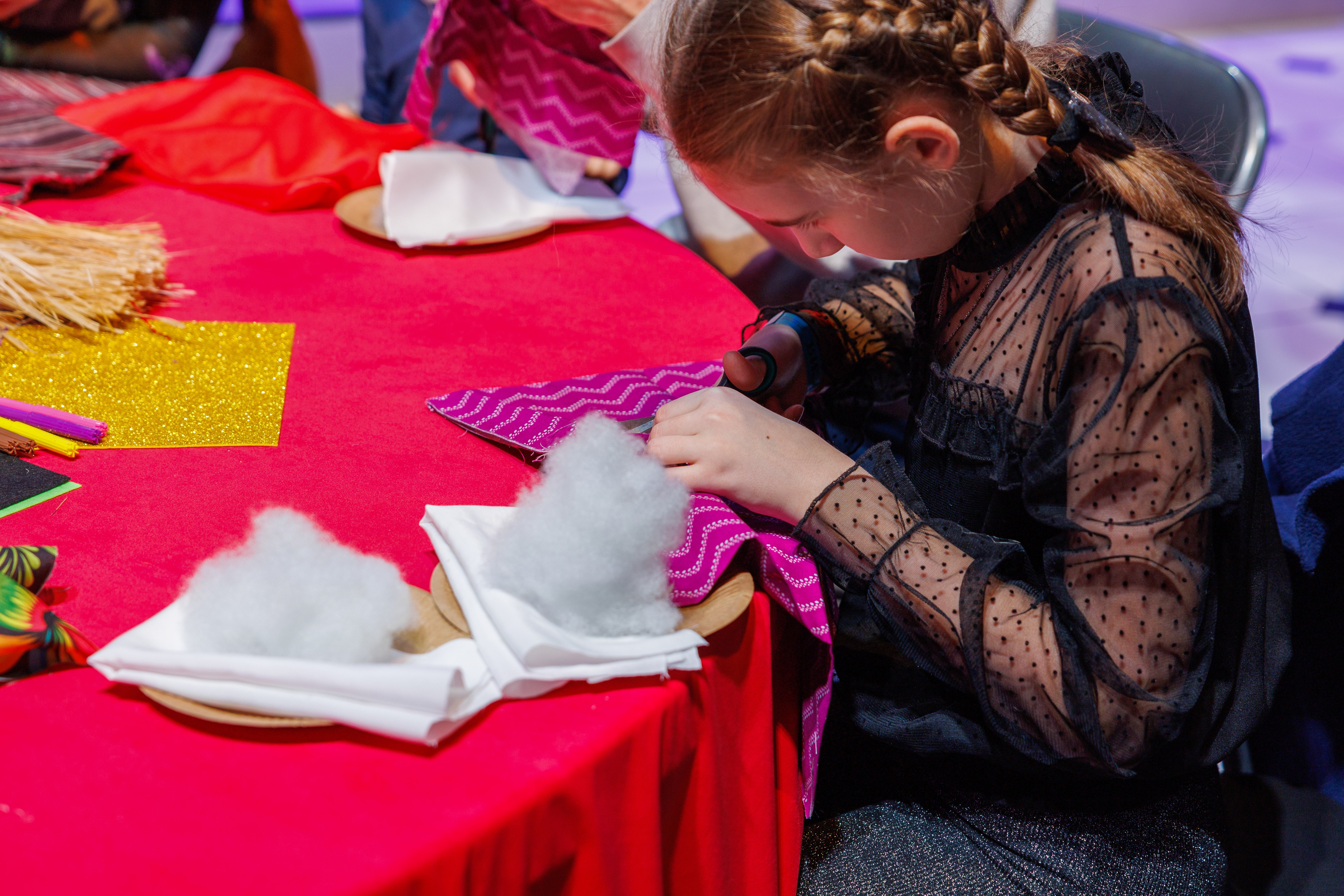 New Year fabric toy workshop