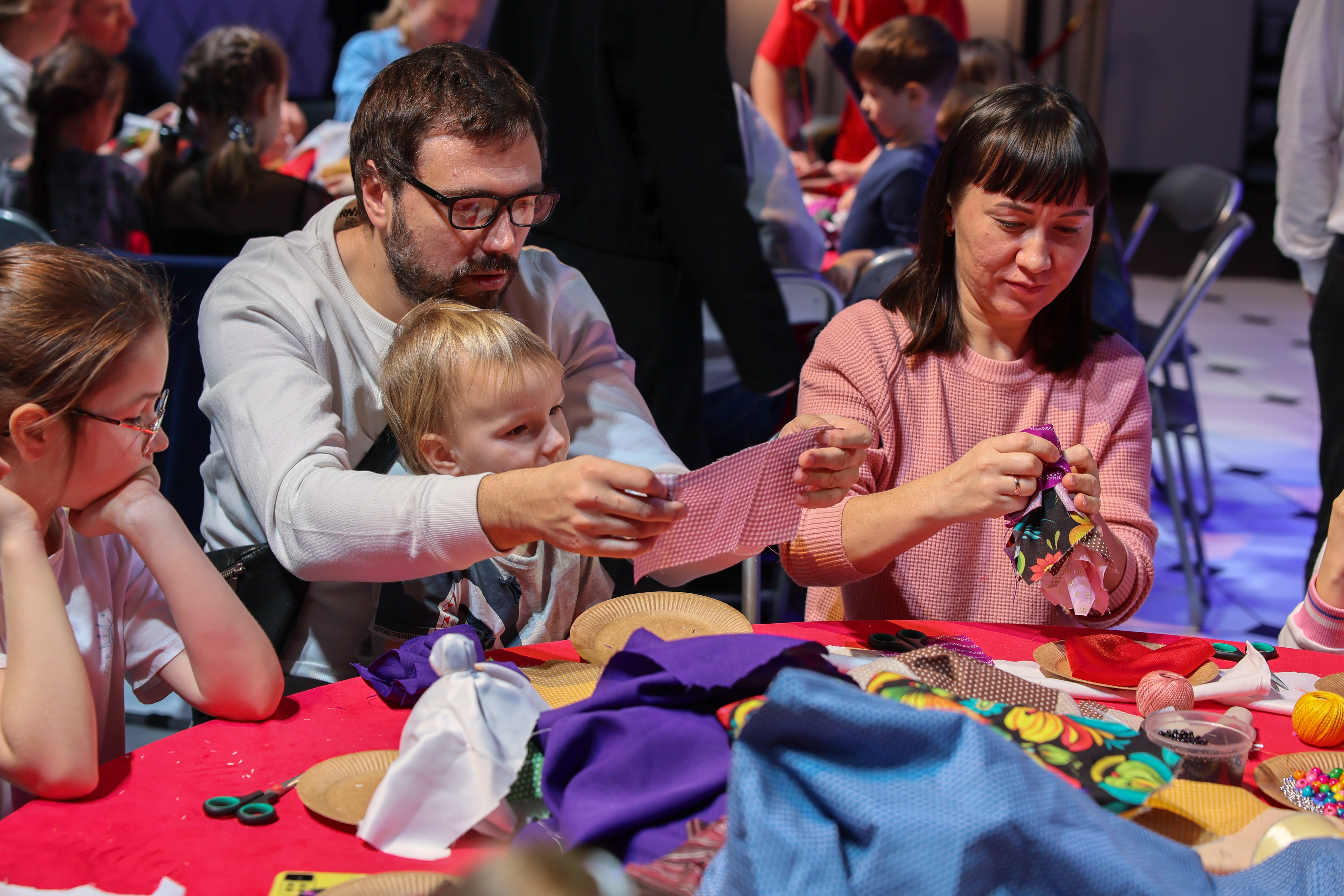 New Year fabric toy workshop