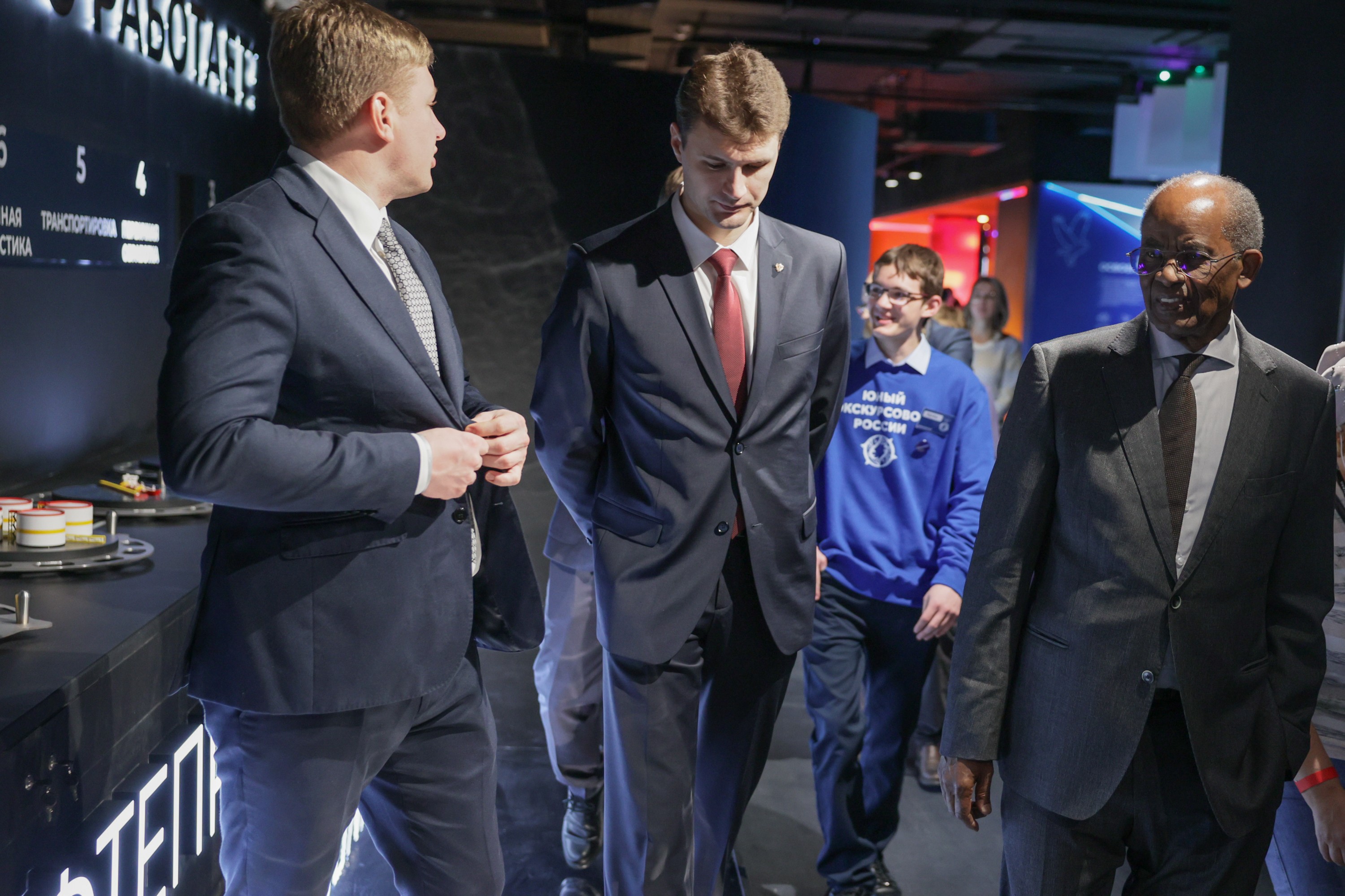 The opening ceremony of the National Centre RUSSIA in the Krasnoyarsk region