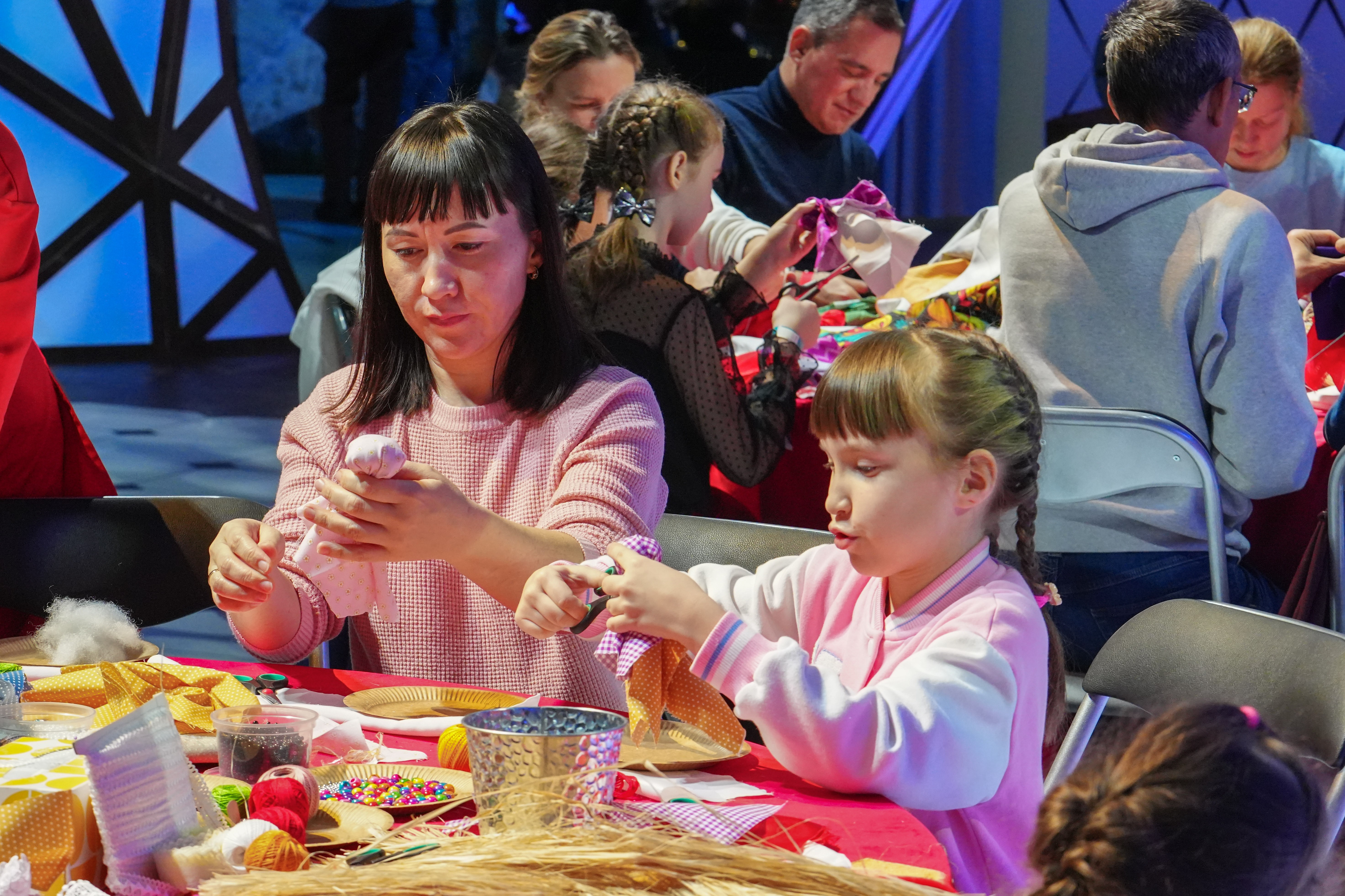 New Year fabric toy workshop